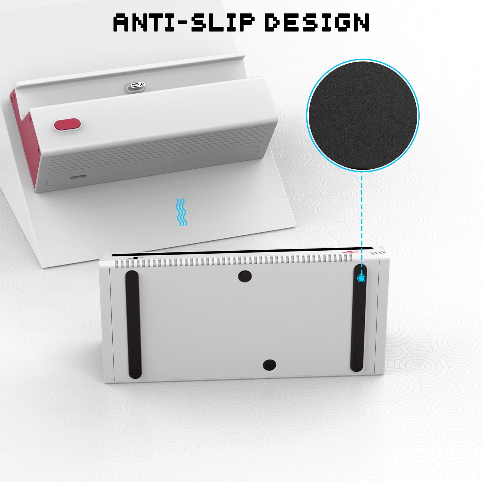 Heiying Switch Base,Portble Charger Dock For Nintendo Switch/Oled/Lite,Charging Dock Station With Standard Usb C Port For Easy C