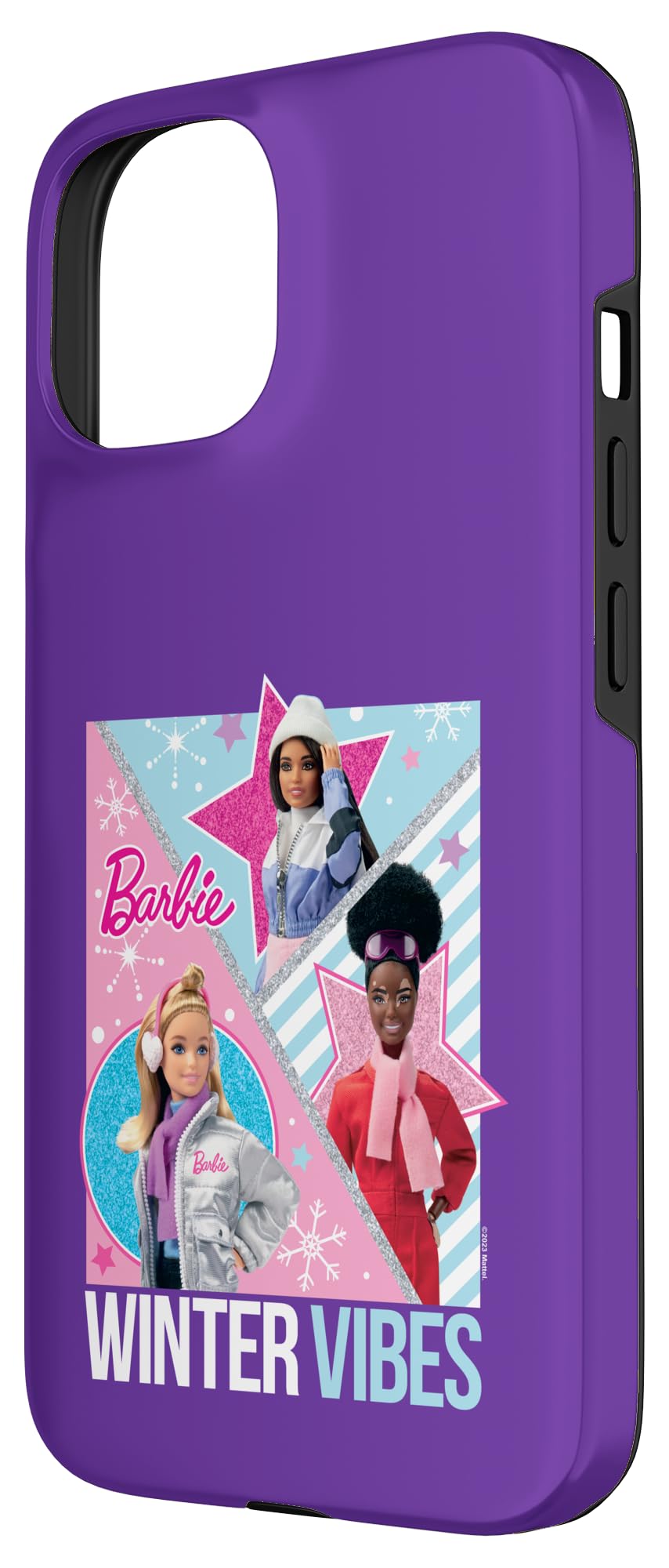 Iphone 15 Barbie   Winter Vibes Case