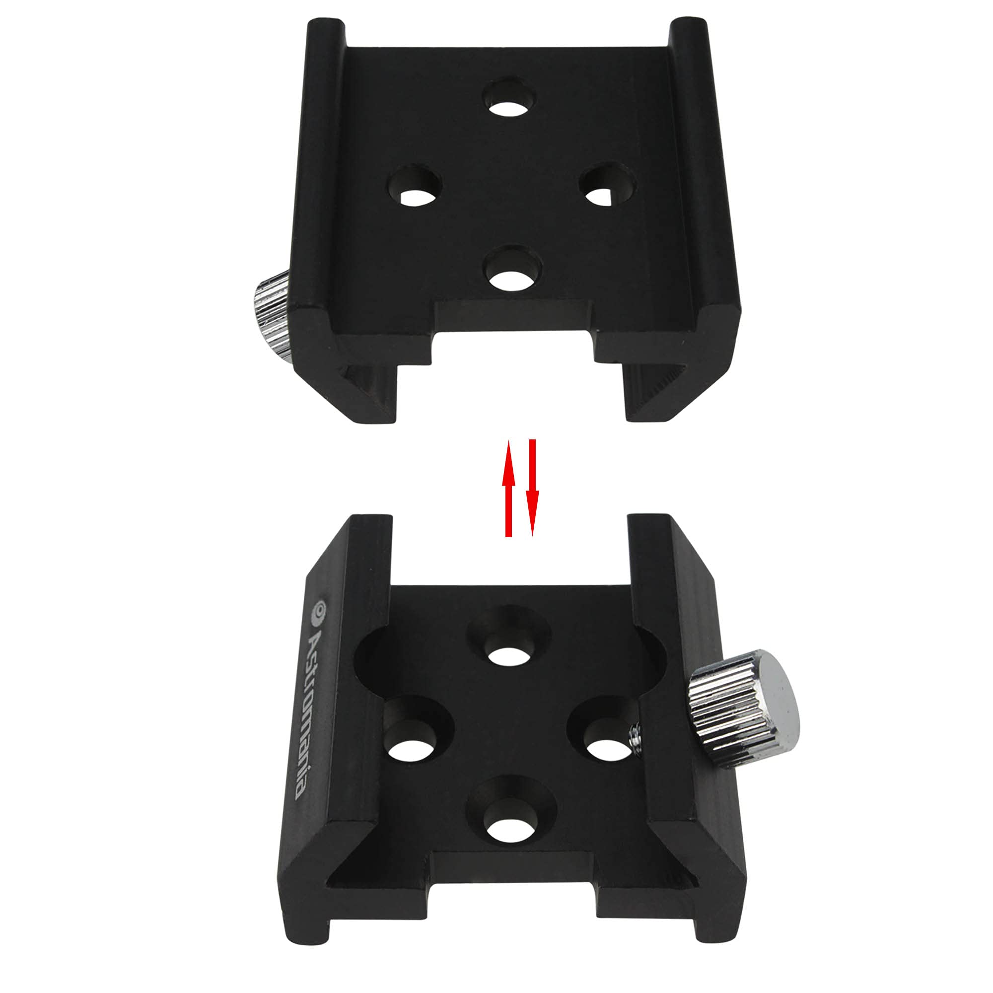 Astromania Dovetail Mounting Base With 4 Holes For M4 Screws