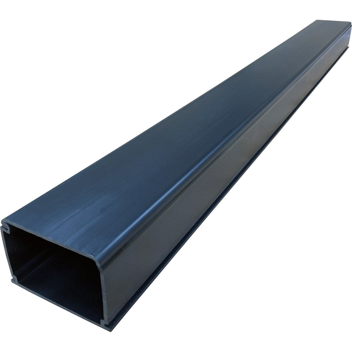 Electriduct Xx Large Latching Cable Raceway   3'' X 2'' Channel Size   1 Stick   3Ft Long   Black