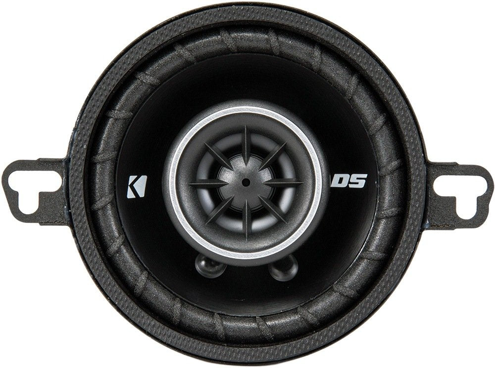 Kicker Speakers 3.5 Inch For Chrysler 200 (W/Alpine Amp) 2015-2017 Upgrade Kit - Pair Of Ds Series With Harness, Coaxial 3 1/2 C