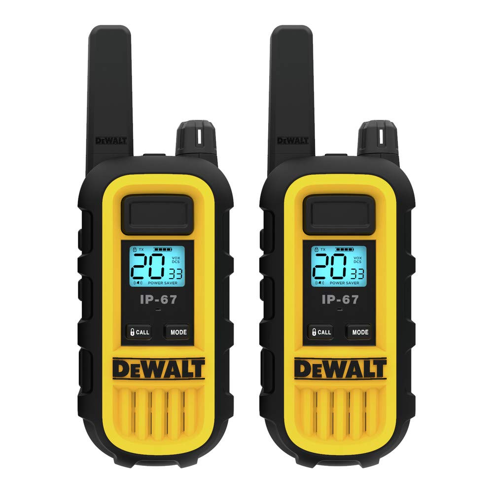 Dewalt Dxfrs300 Dxfrs300 1 W 22 Channels Heavy Duty Walkie Talkies