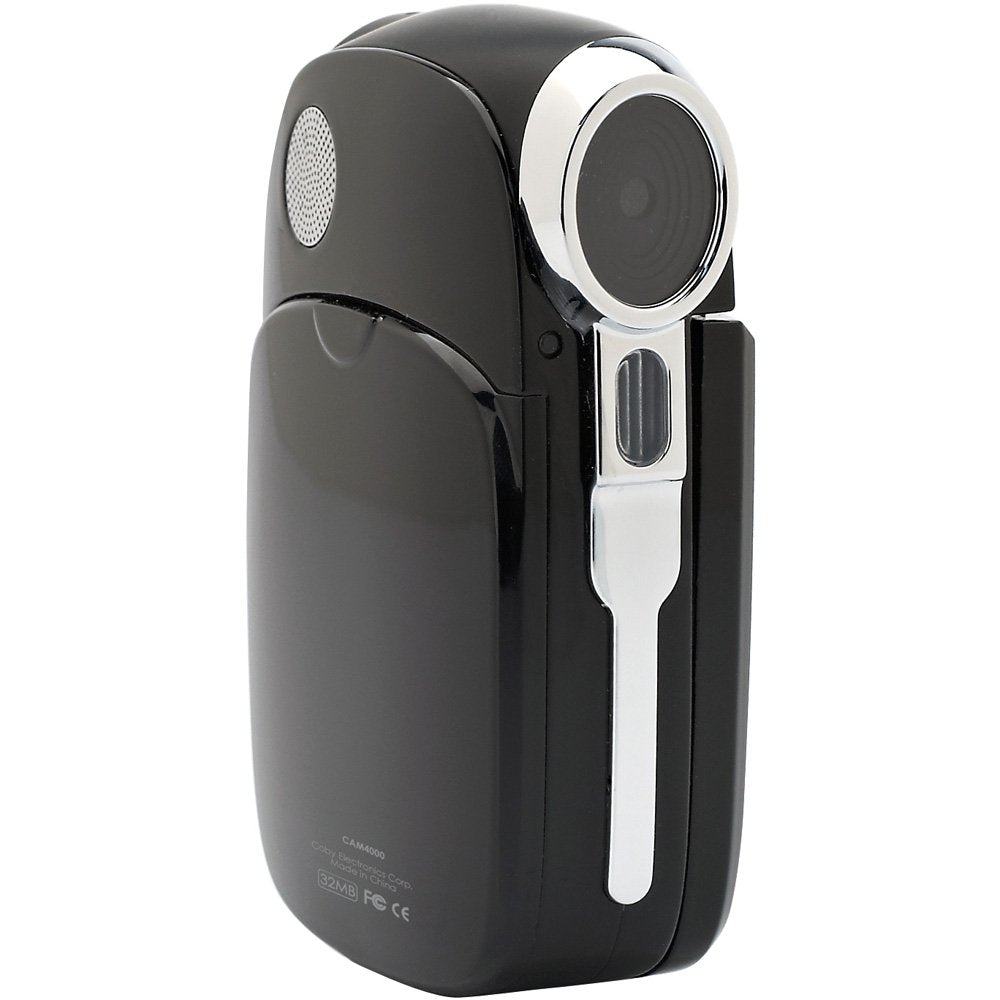 Coby CAM4000BLK 2.4Inch TFT LCD SNAPP Swivel Camcorder/Camera (Black)