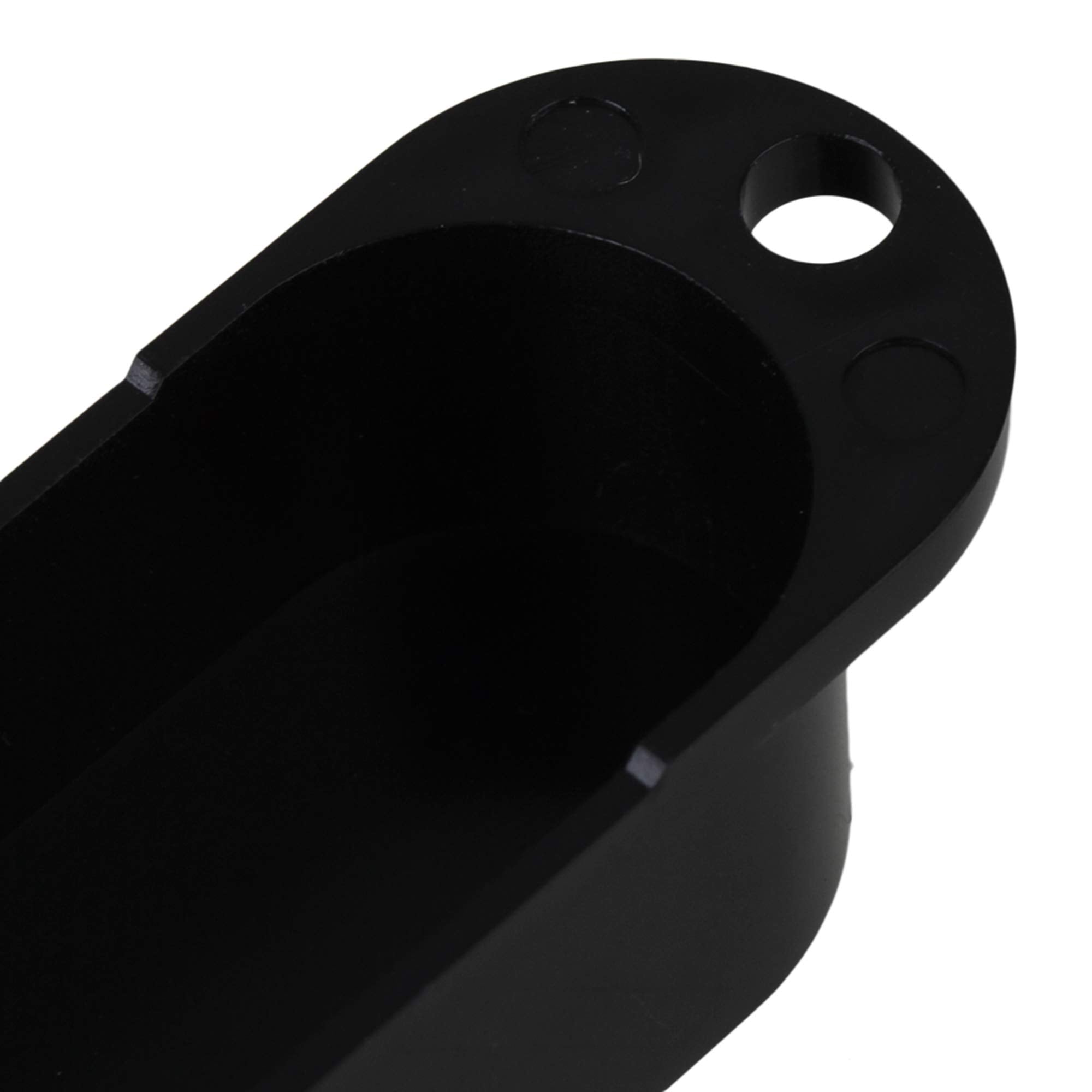 Lovermusic 82Mm Black Plastic Closed Shell Electric Guitar Single Coil Pickup Covers Pack Of 3