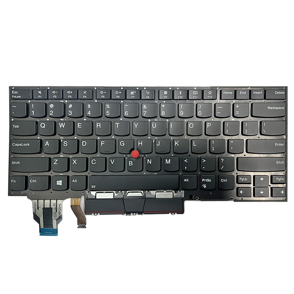 Suyitai Backlit Usb Qwerty Keyboard For Lenovo Thinkpad X1 Carbon 7Th/8Th Gen & X1 Yoga Gen 4/5