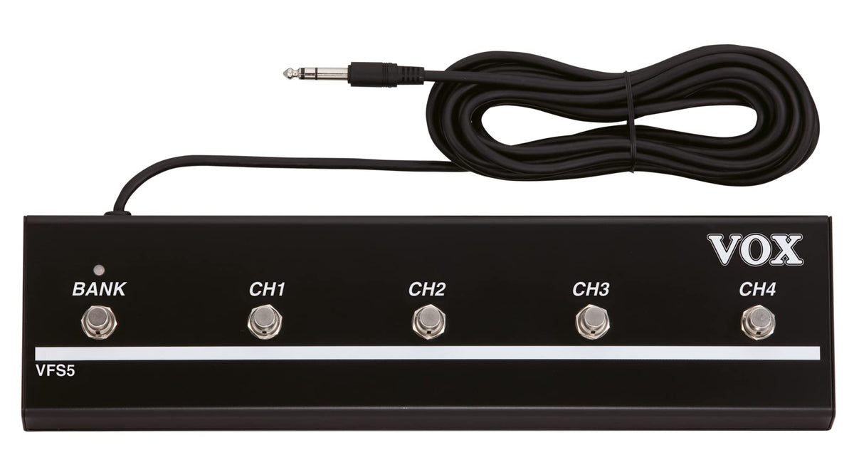 Vox Vfs5 Vt Series 5 Button Footswitch