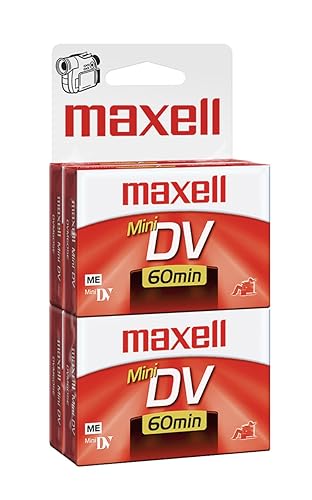 4Pk Maxell 60 Min Dig Mini Video Cassette