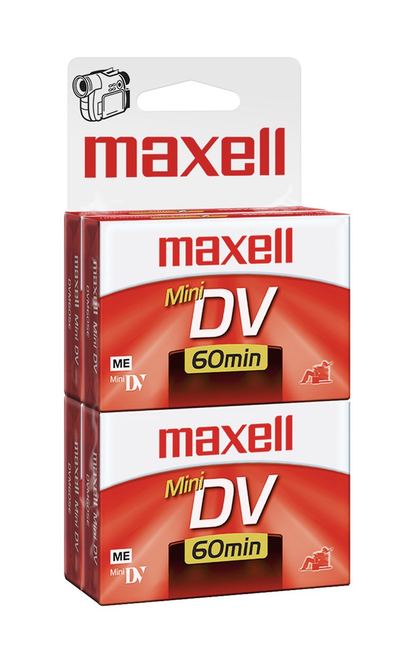 4Pk Maxell 60 Min Dig Mini Video Cassette