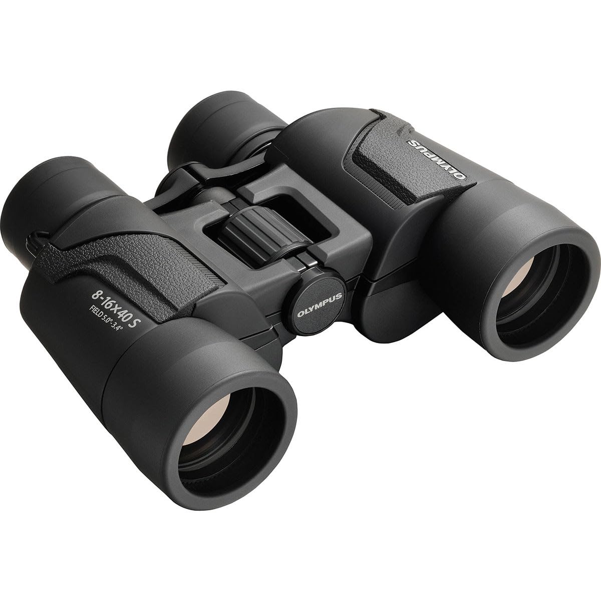 Om System 8 16X40 Explorer S Zoom Porro Prism Binoculars With 3.4 Degree Angle Of View, Black