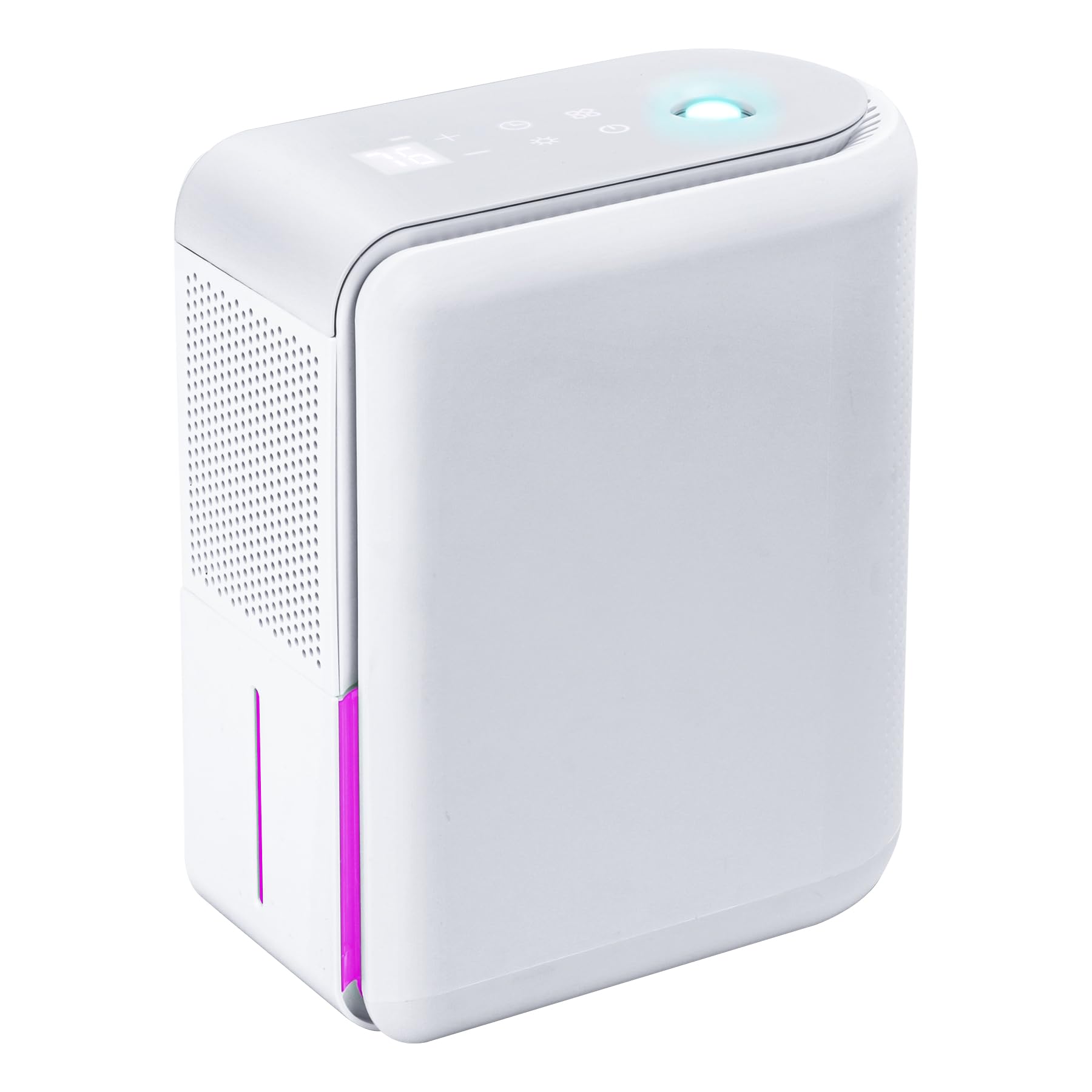 Hoomace 2 In 1 Small Humidifier Dehumidifier Combo, Humidifiers Dehumidifier For Home Bedroom With Drain Hose Temperature Displa