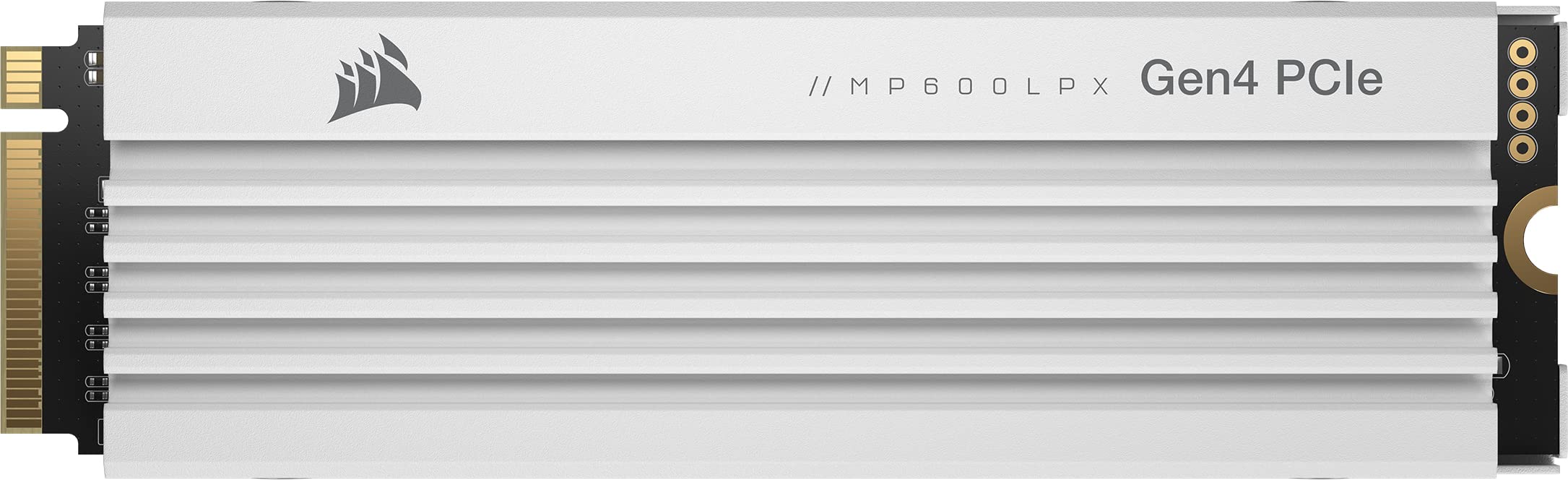 Corsair MP600 PRO LPX 4TB M.2 NVMe PCIe x4 Gen4 SSD - Optimised for PS5 (Up to 7,100MB/sec Sequential Read & 6,800MB/sec Sequent