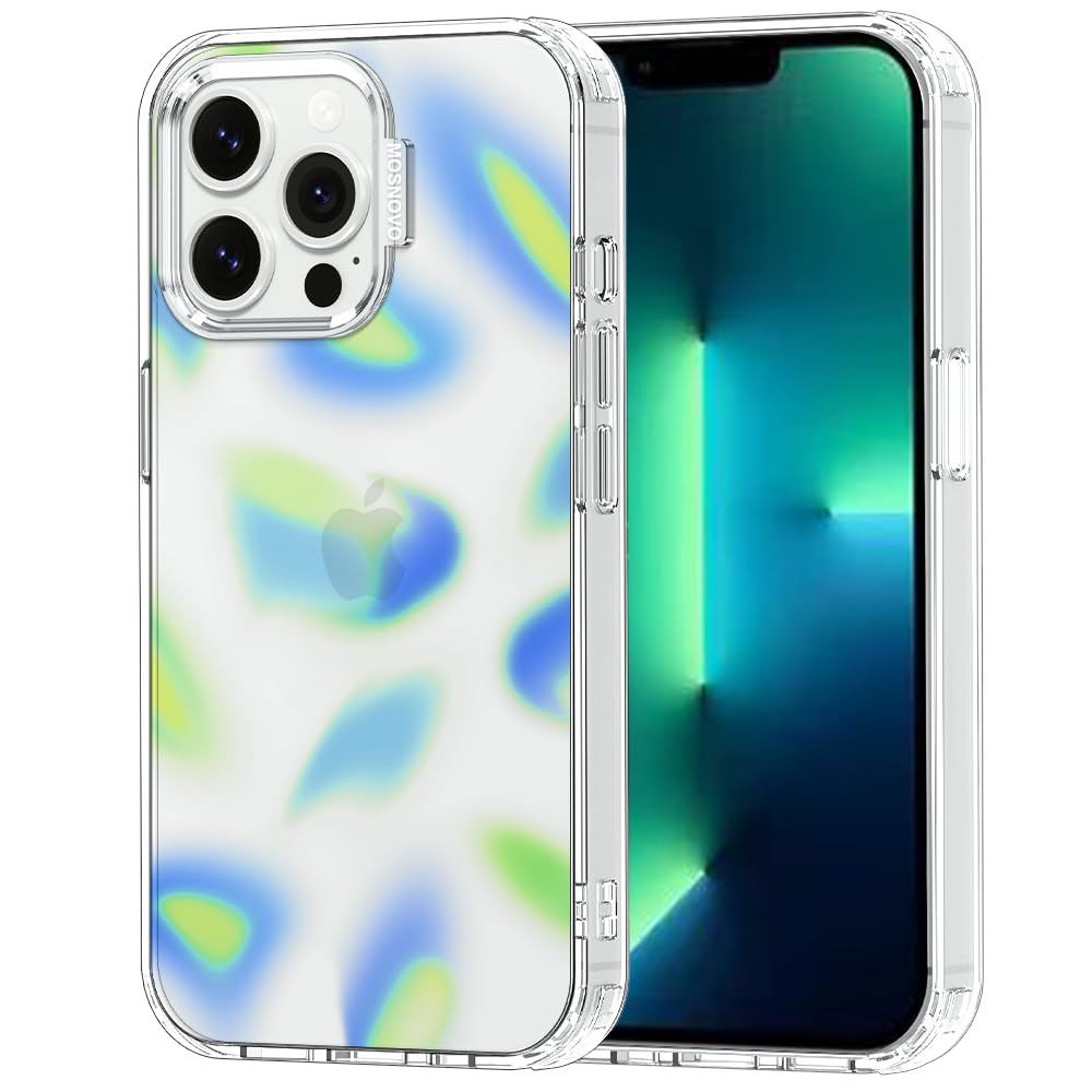 MOSNOVO for iPhone 13 Pro Case, Shockproof Military-Grade Protection 6.6ft Drop Tested, Clear Phone Case for iPhone 13 Pro, Azur