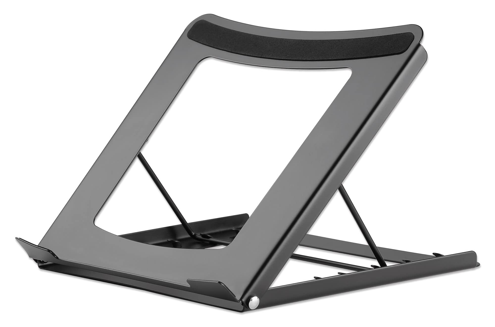 MANHATTAN Laptop and Tablet Stand, Adjustable (5 Positions), W128291748 (Adjustable (5 Positions), Suitable for All Tablets and 
