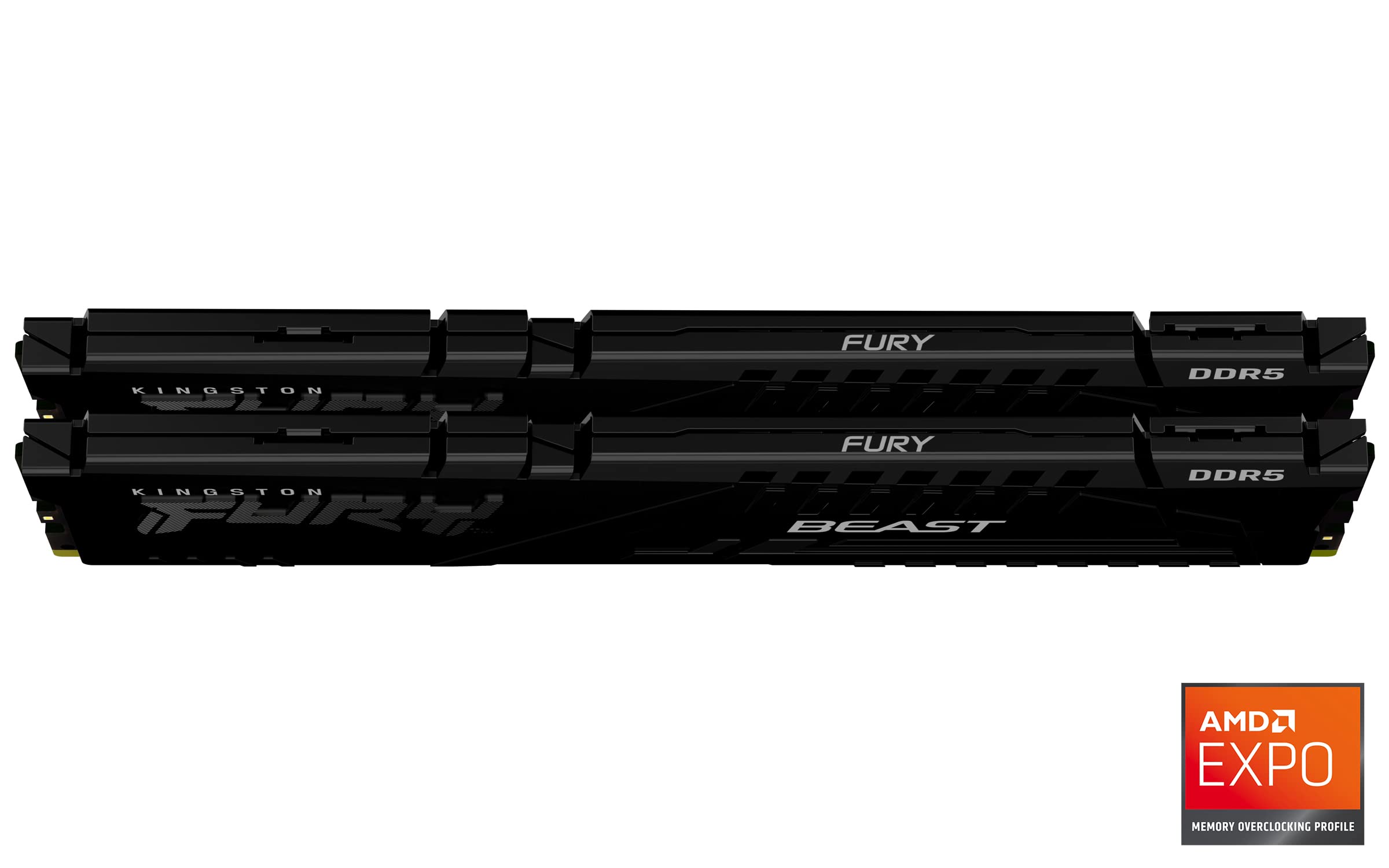 Kingston Fury Beast 32Gb (2X16Gb) 5200Mt/S Ddr5 Cl36 Desktop Memory Kit Of 2 | Amd Expo | Plug N Play | Kf552C36Bbek2-32