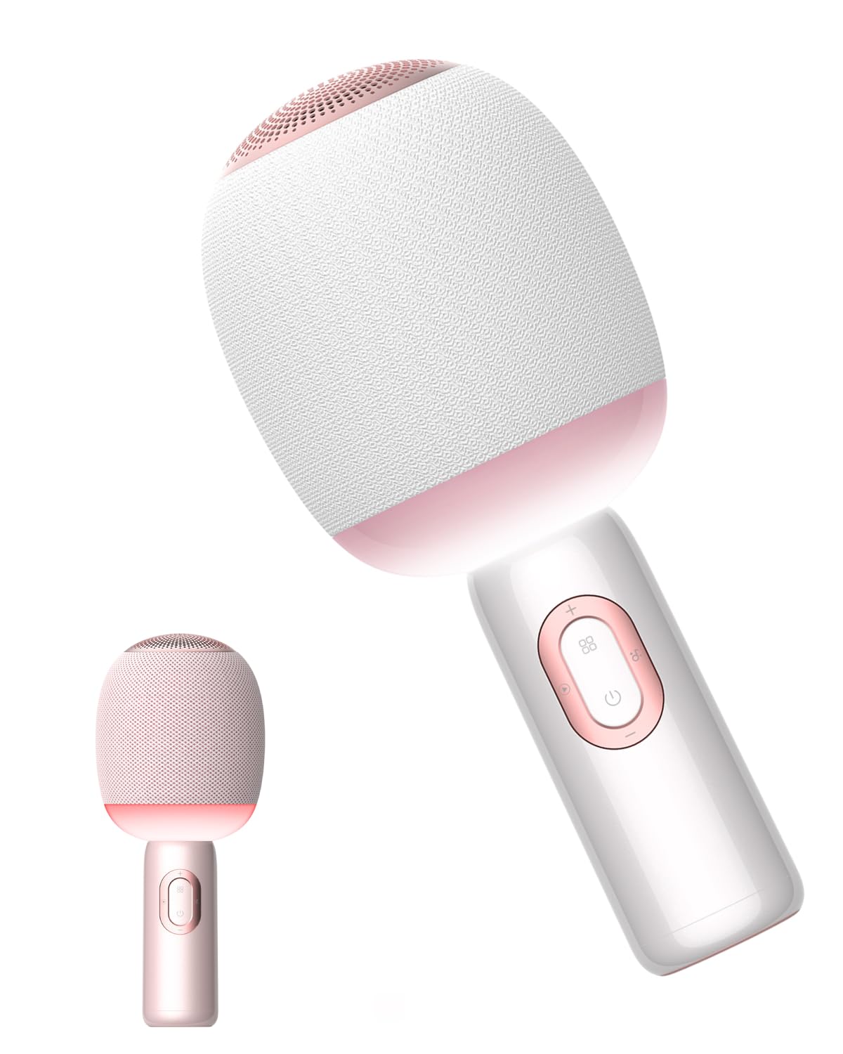 Wireless Bluetooth Karaoke Microphone, 5 In 1 Portable Handheld Microphone For Iphone, Karaoke Microfono With Dynamic Lights For