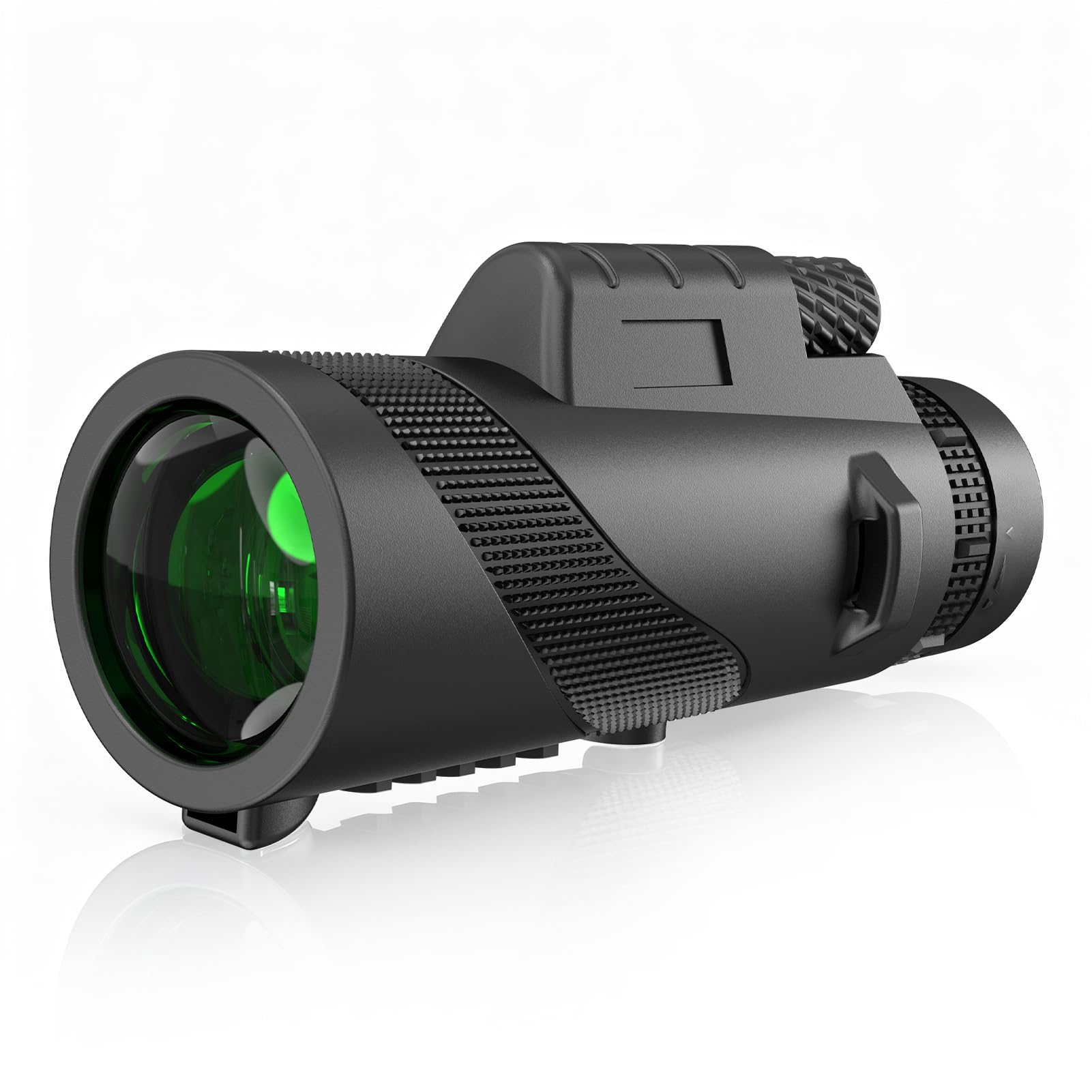 AMITHER 8x42 High Powered Monocular Telescope for Adults - High Definition Optics, Compact and Portable, Single-Hand Focus, Wide