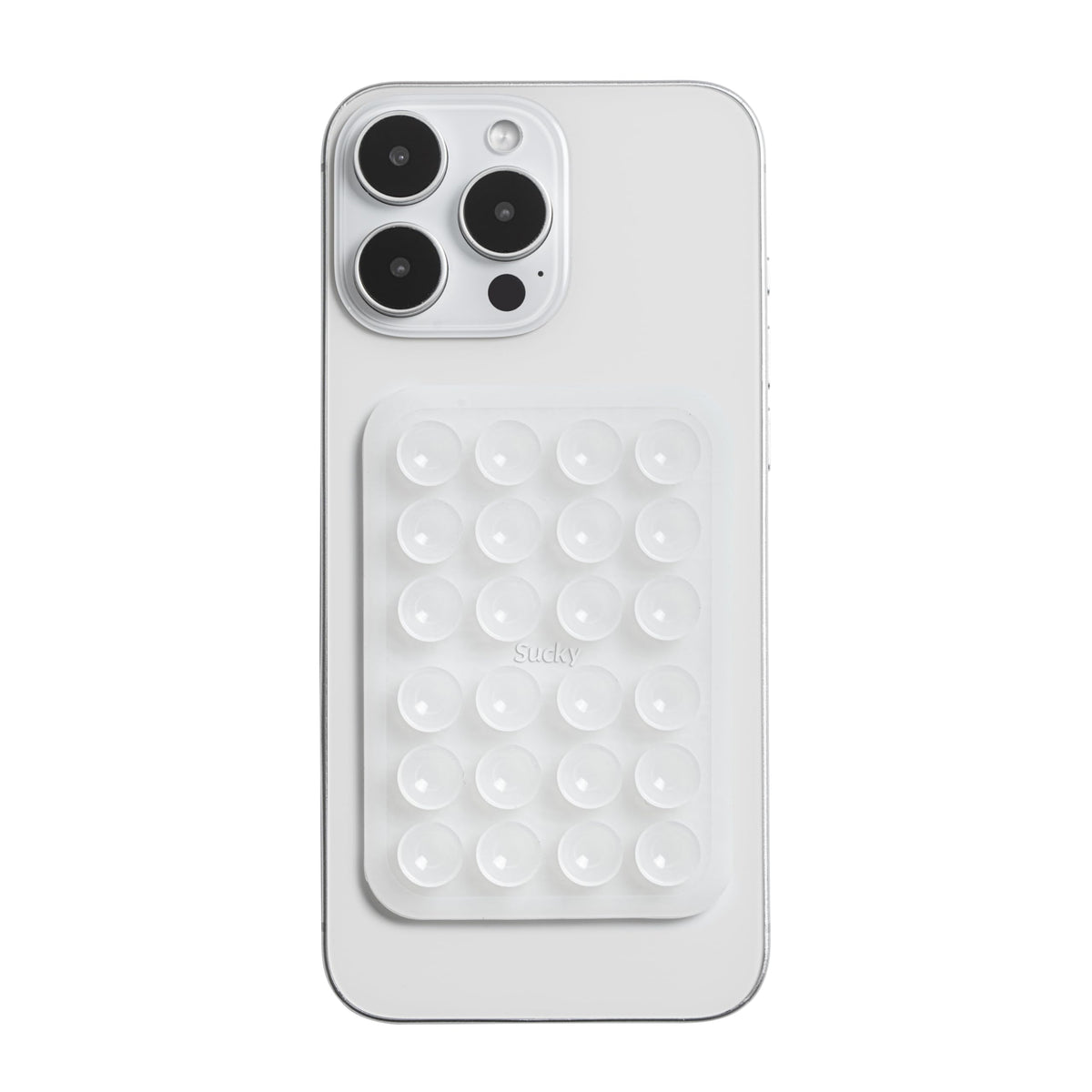 Sucky Silicone Suction Phone Case Adhesive Octo Cup Buddy Mount - Anti-Slip Holder, Hands-Free Phone Accessory For Iphone & Andr