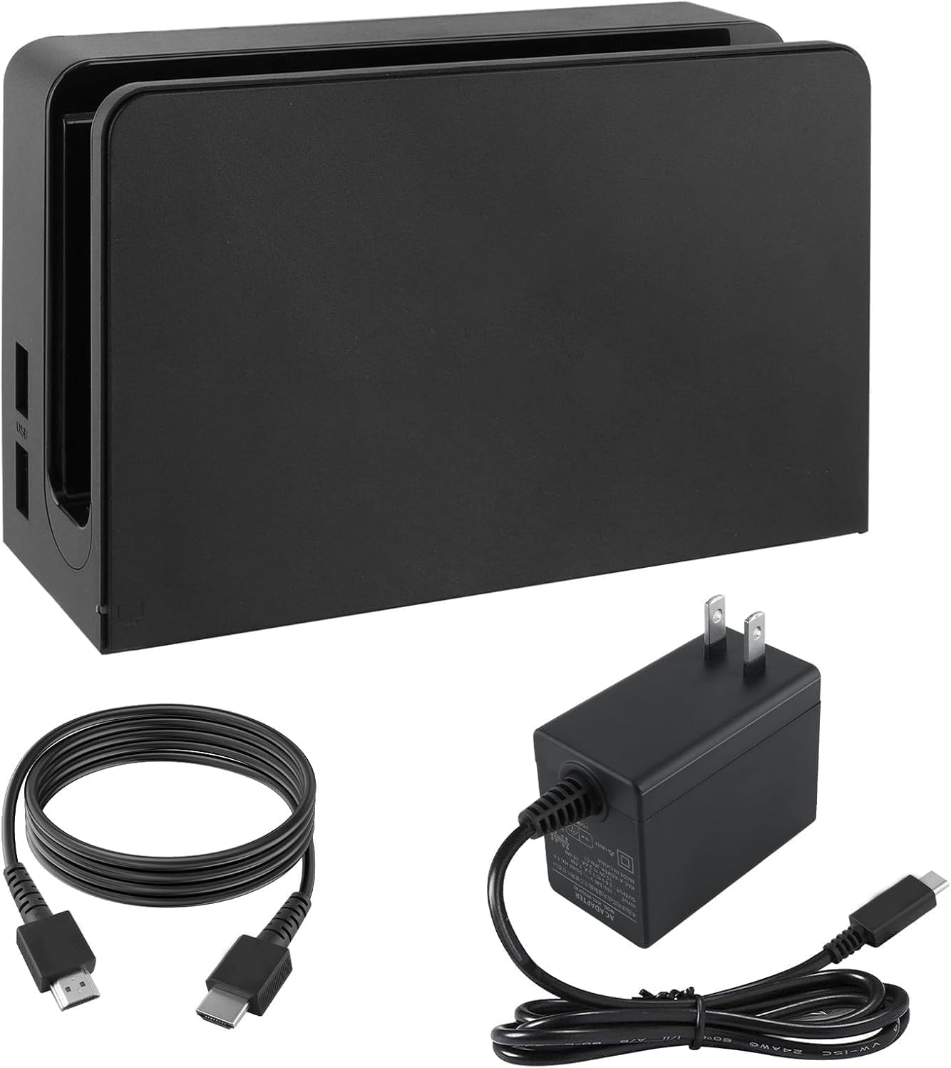 Dock Station for Nintendo Switch/Switch OLED with LAN Port,3-1 Switch Docking Station Set for TV with 1080P HDMI Cable and AC Ad