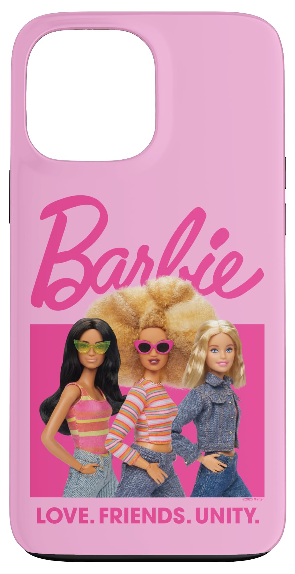 Iphone 13 Pro Max Barbie   Love, Friends, Unity Case