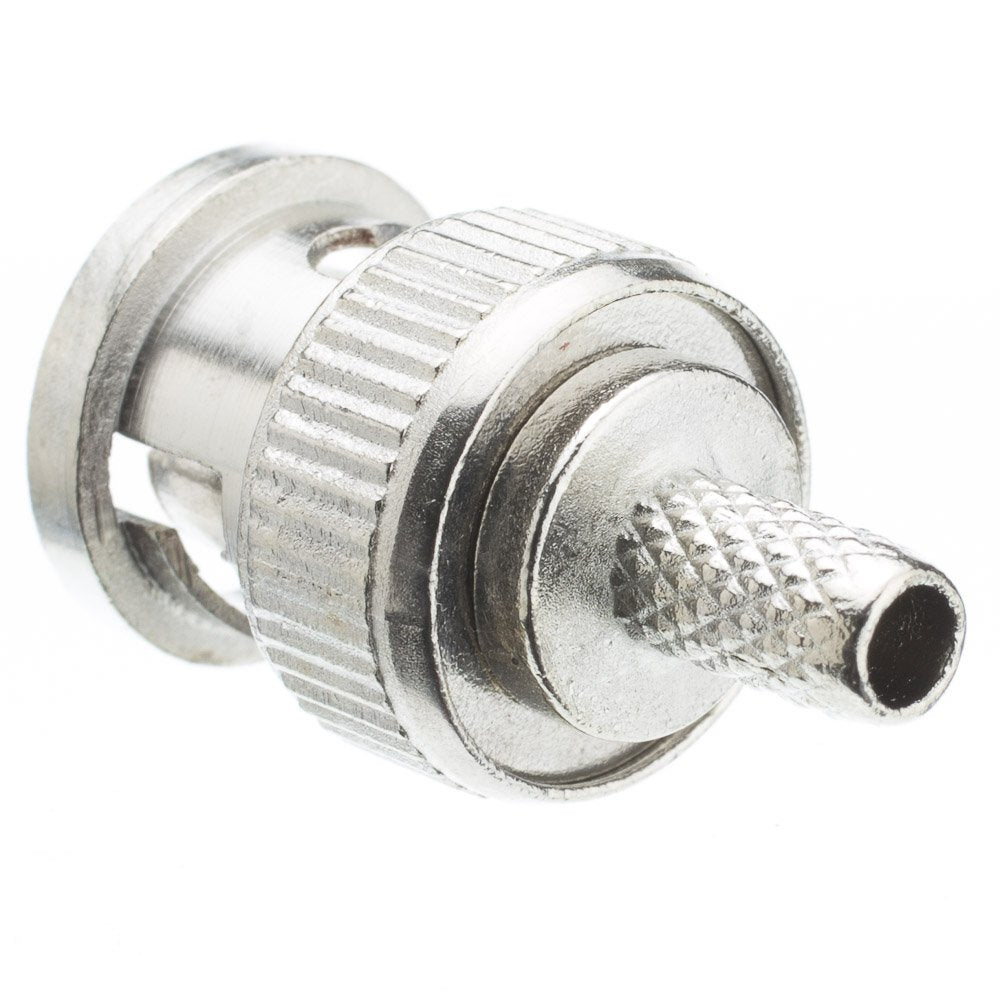 Cablewholesale Rg58 Solid Core Bnc Male Crimp Connector, 3 Piece Set