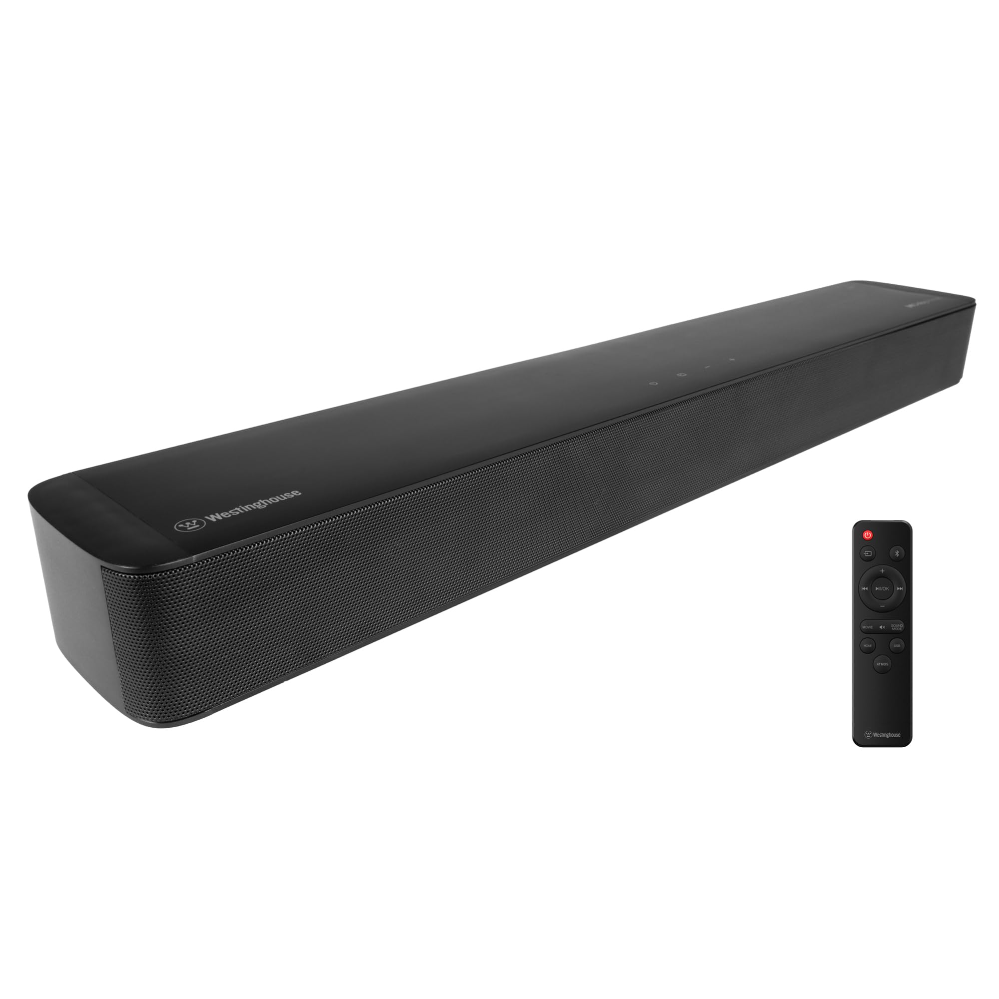 Westinghouse Sound Bar For Smart Tv, 2.0 Compact Soundbar With Dolby Atmos And Digital Plus, 120W Surround Sound System For Tv, 