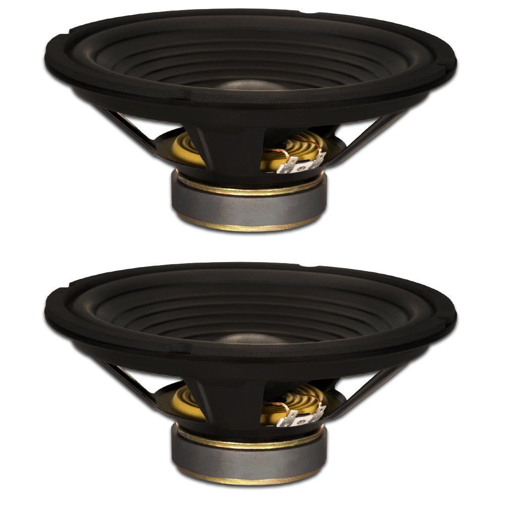 Goldwood Sound, Inc. Stage Subwoofer, OEM 10 Woofers 220 Watts Each 8ohm Replacement 2 Speaker Set (GW-210/8-2)