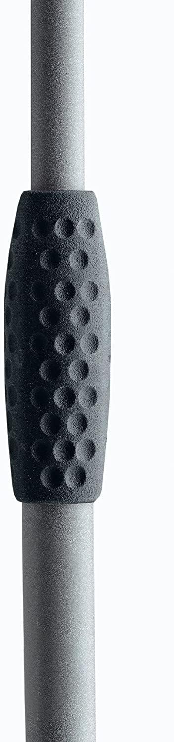 K&M Konig & Meyer 21080.500.87 Tripod Microphone Stand W/Extendable Boom Arm | Clutch Height Adjustment | Soft-Touch Lock | Fold