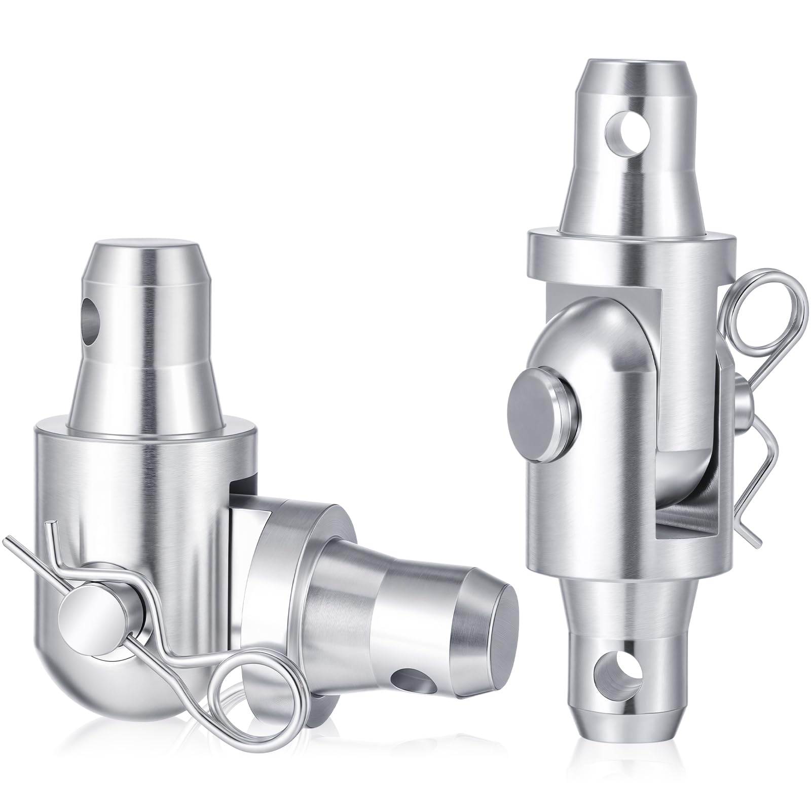 Yaocom 2 Pack Aluminum Flexible Hinge Joint Suit Flat with Clips Pin Tri Box Truss 290mm Trussing Lighting Dj Stage Lighting Acc