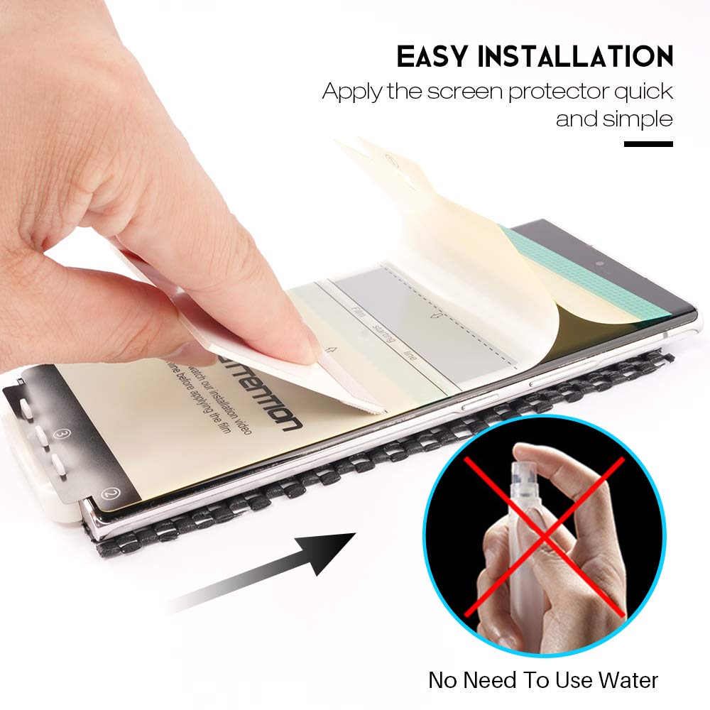 Lk 3 Pack Screen Protector For Samsung Galaxy S21 Ultra, Self Healing Tpu Film, Anti Scratch, No Bubble, Touch Sensitive, Suppor