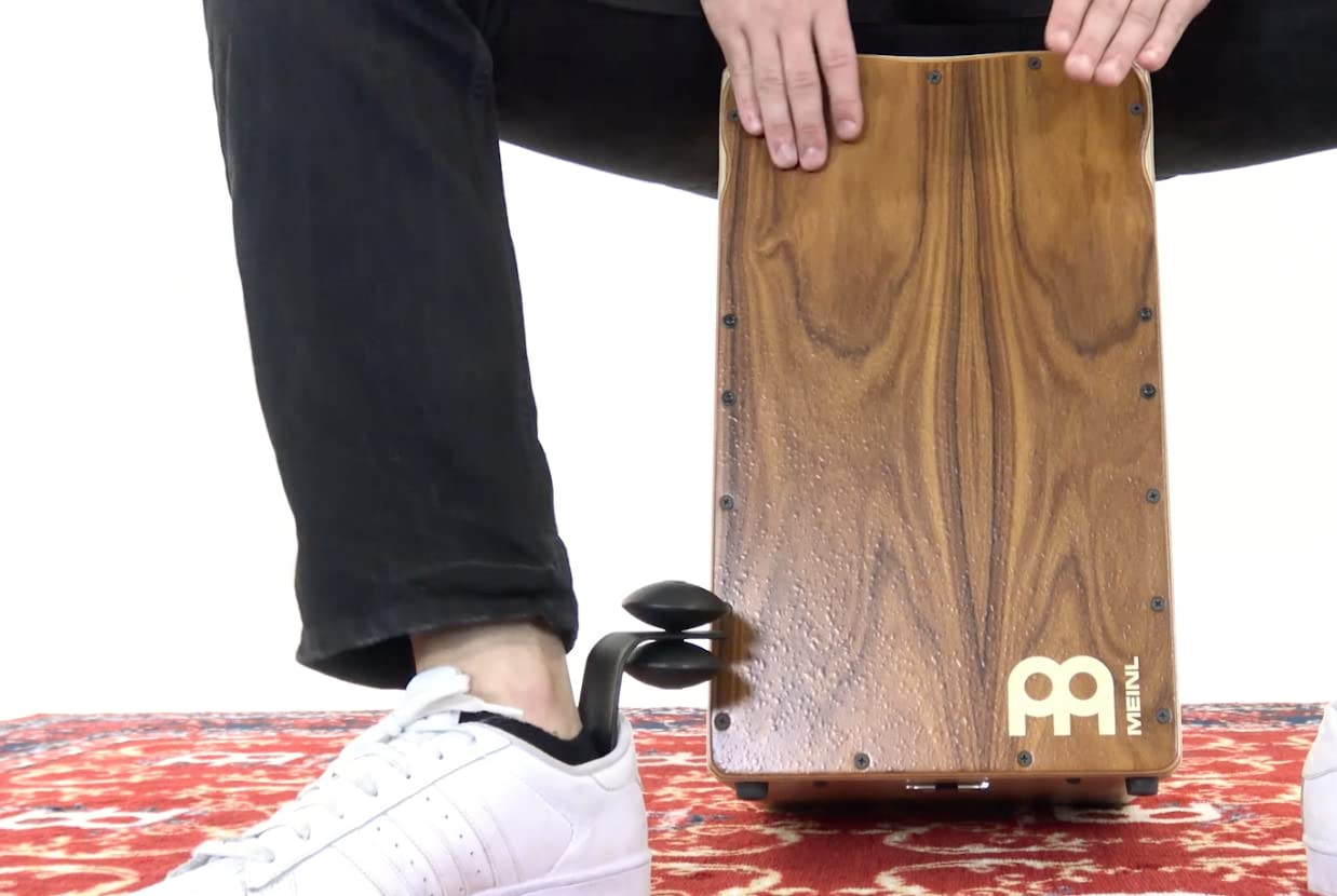 Meinl Percussion Heel Shaker With Shoehorn Design Not Made In China For Cajon, Guitarists, And Singer/Songwriters, 2 Year Warran