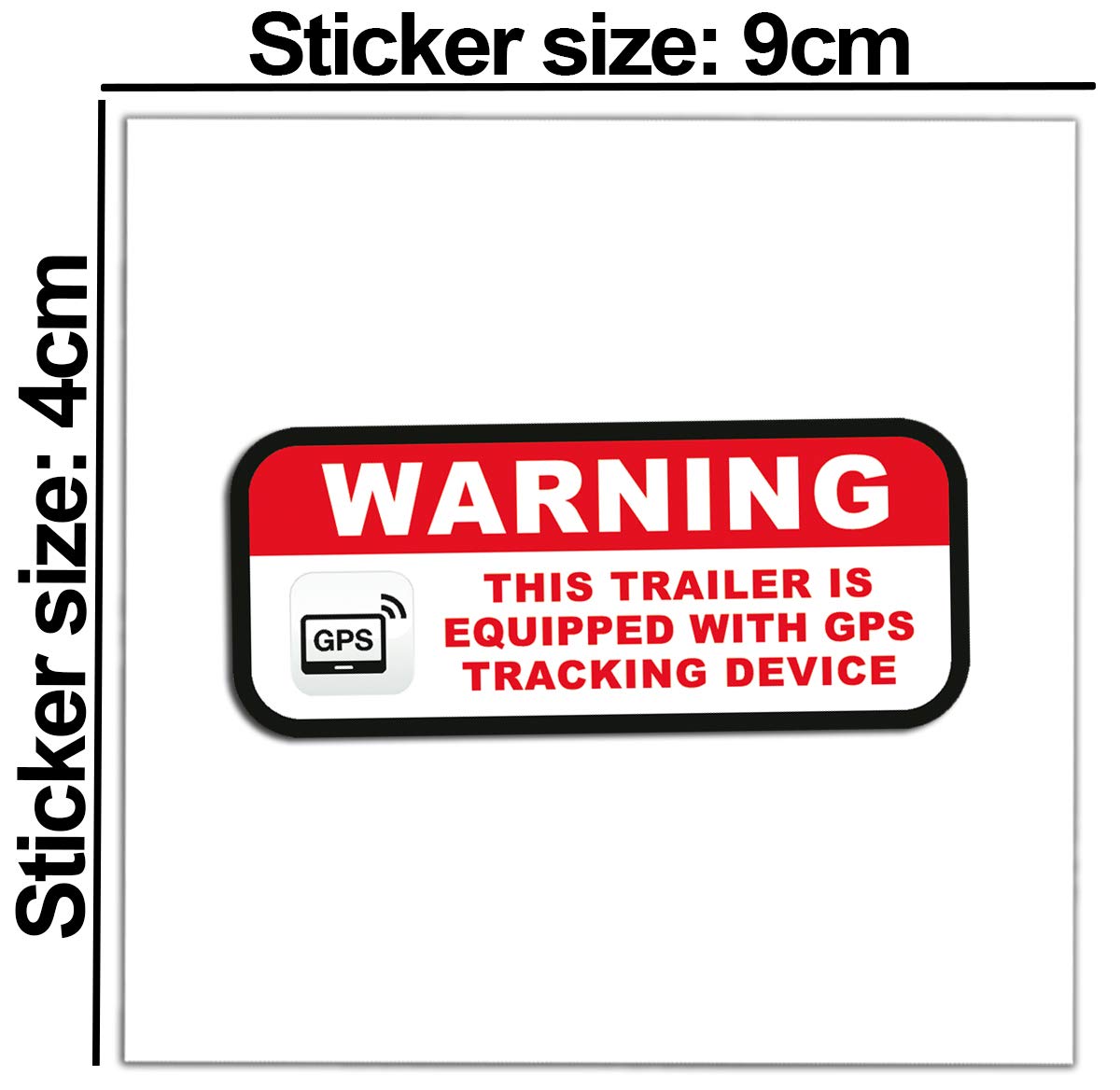 2 X Pvc Trailer Gps Tracking Control Auto B 109