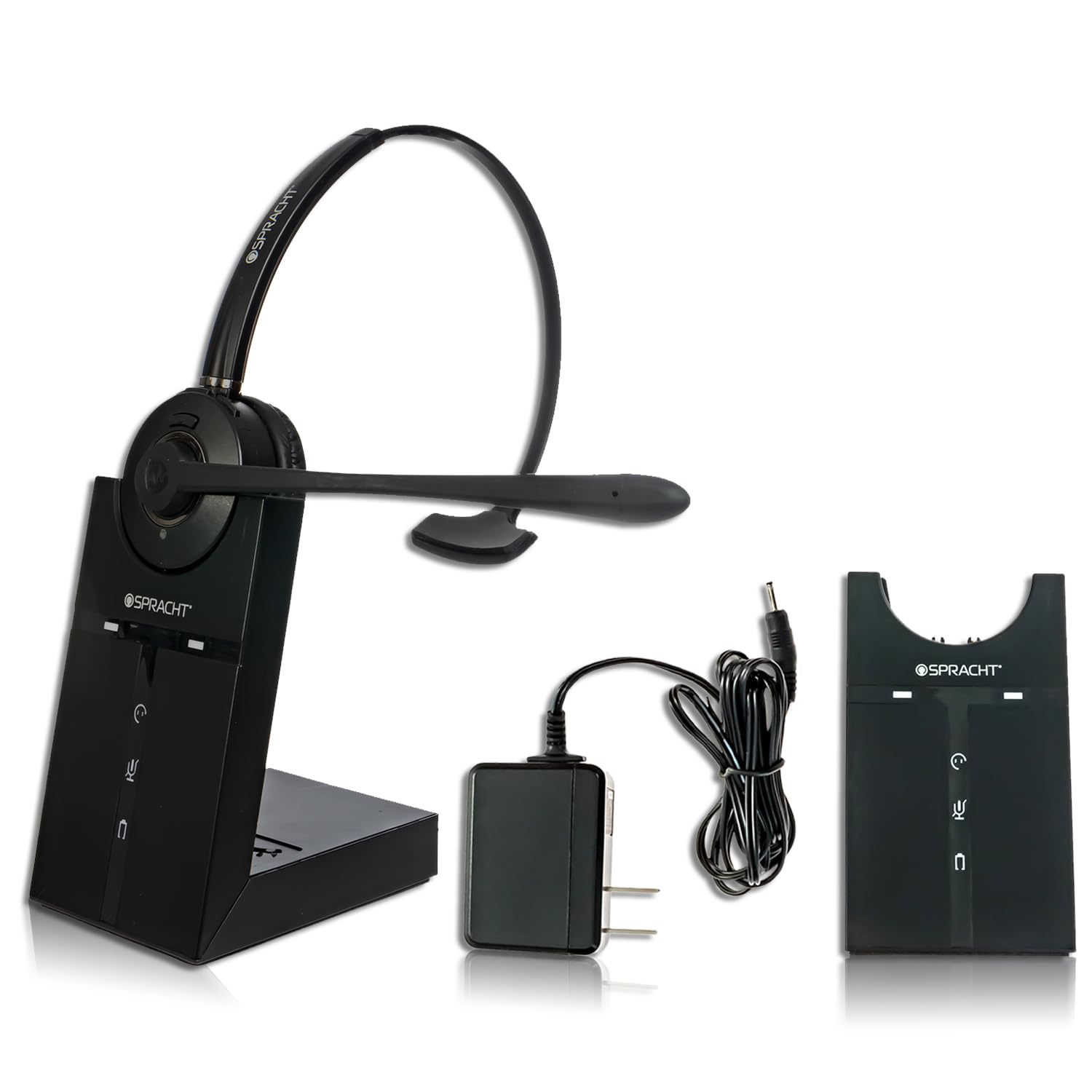 Spracht Hs 2018 Zum Maestro Dect Single Ear Wireless Headset|Desktop Phones Only | Dect Headset With Noise Canceling Headphones