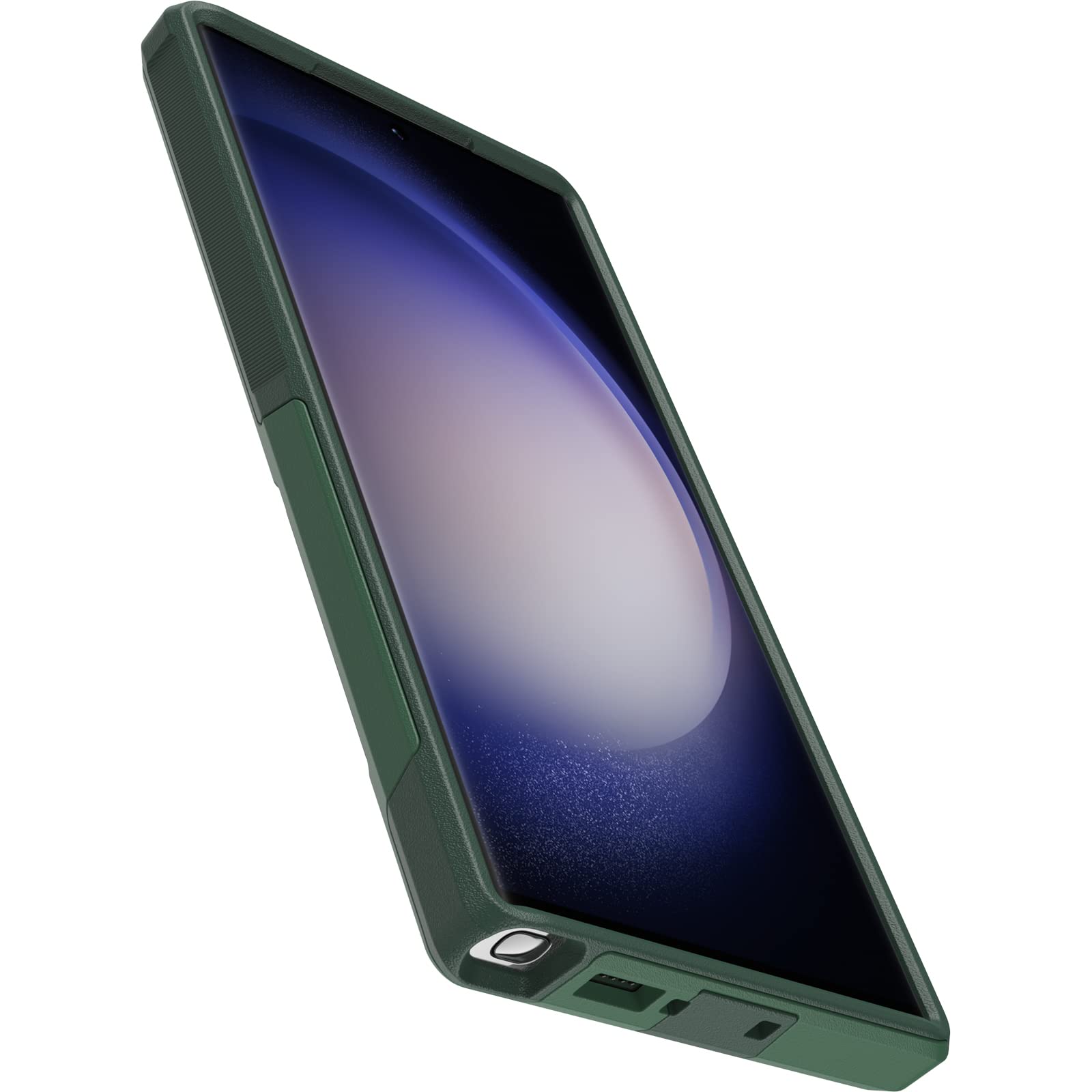 Otterbox Galaxy S23 Ultra Commuter Series Case   Trees Company (Green), Slim & Tough, Pocket Friendly, With Port Protection