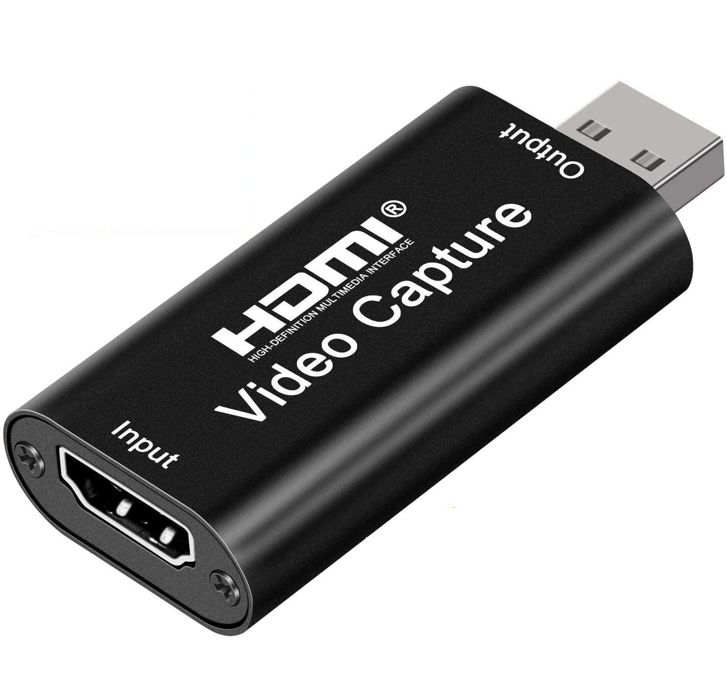 ORIVISION Audio Video Capture Cards Cam Link Card HDMI to USB 2.0 Full HD Record via DSLR Camcorder Action Cam for Acquisition L