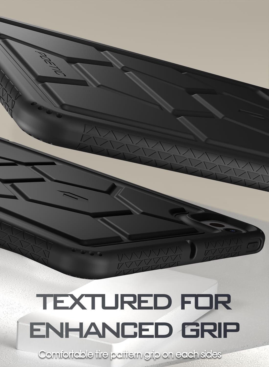 Poetic Turtleskin Case For Ipad Pro 11 Inch 2024 M4 5Th Gen, Heavy Duty Shockproof Rugged Kids Friendly Drop Protection Silicone