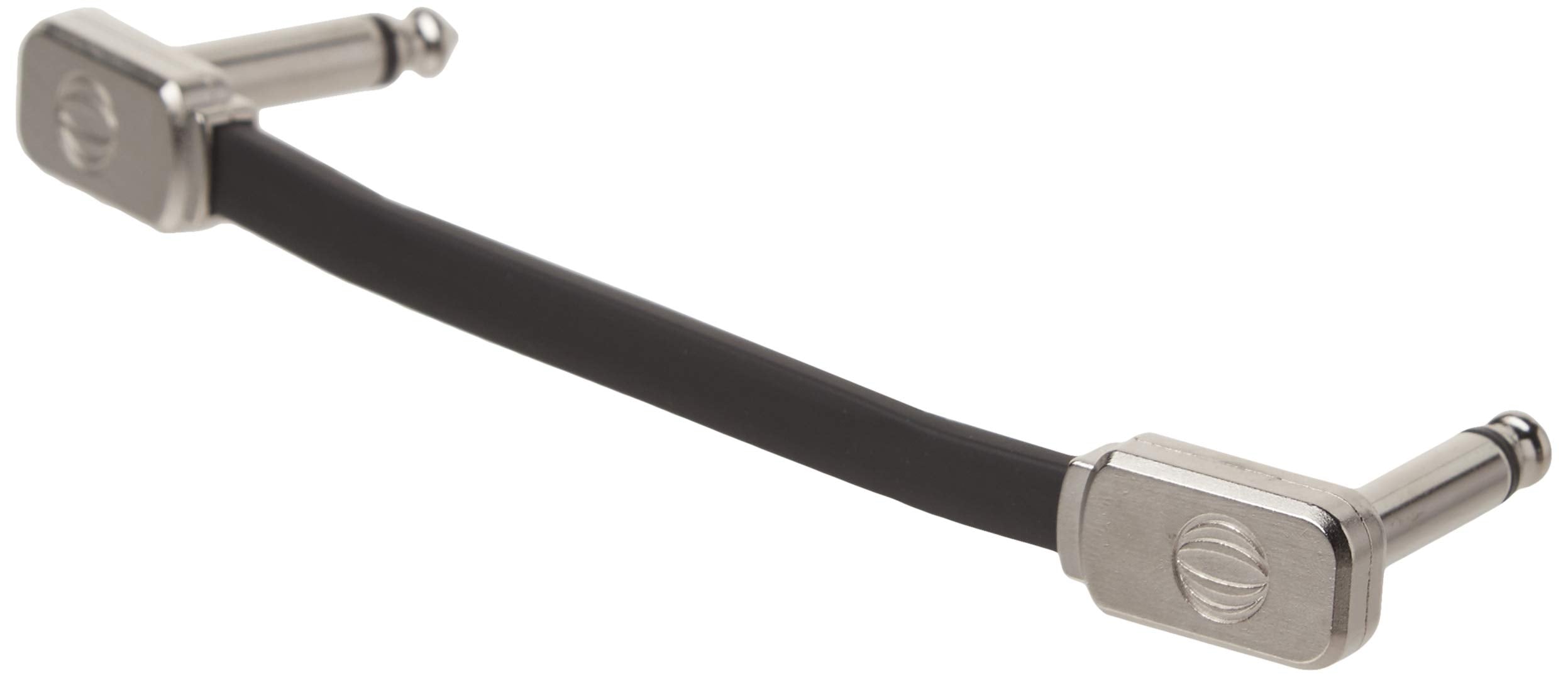 Ernie Ball Flat Ribbon Patch Cable 3 Pack, 3In, Black (P06220)