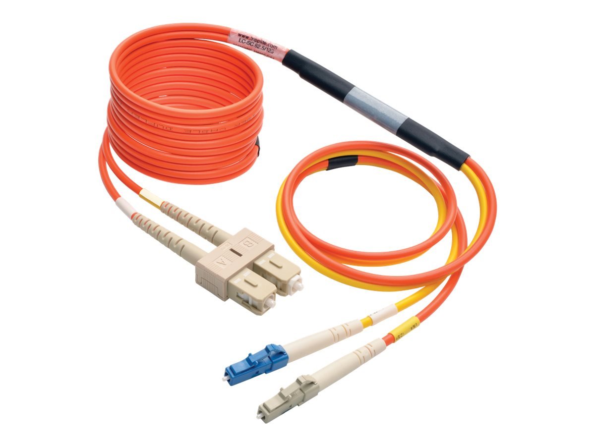 TRIPP LITE Fiber Optic Mode Conditioning 10 Patch Cable LC/MC to SC 3M (N425-03M)