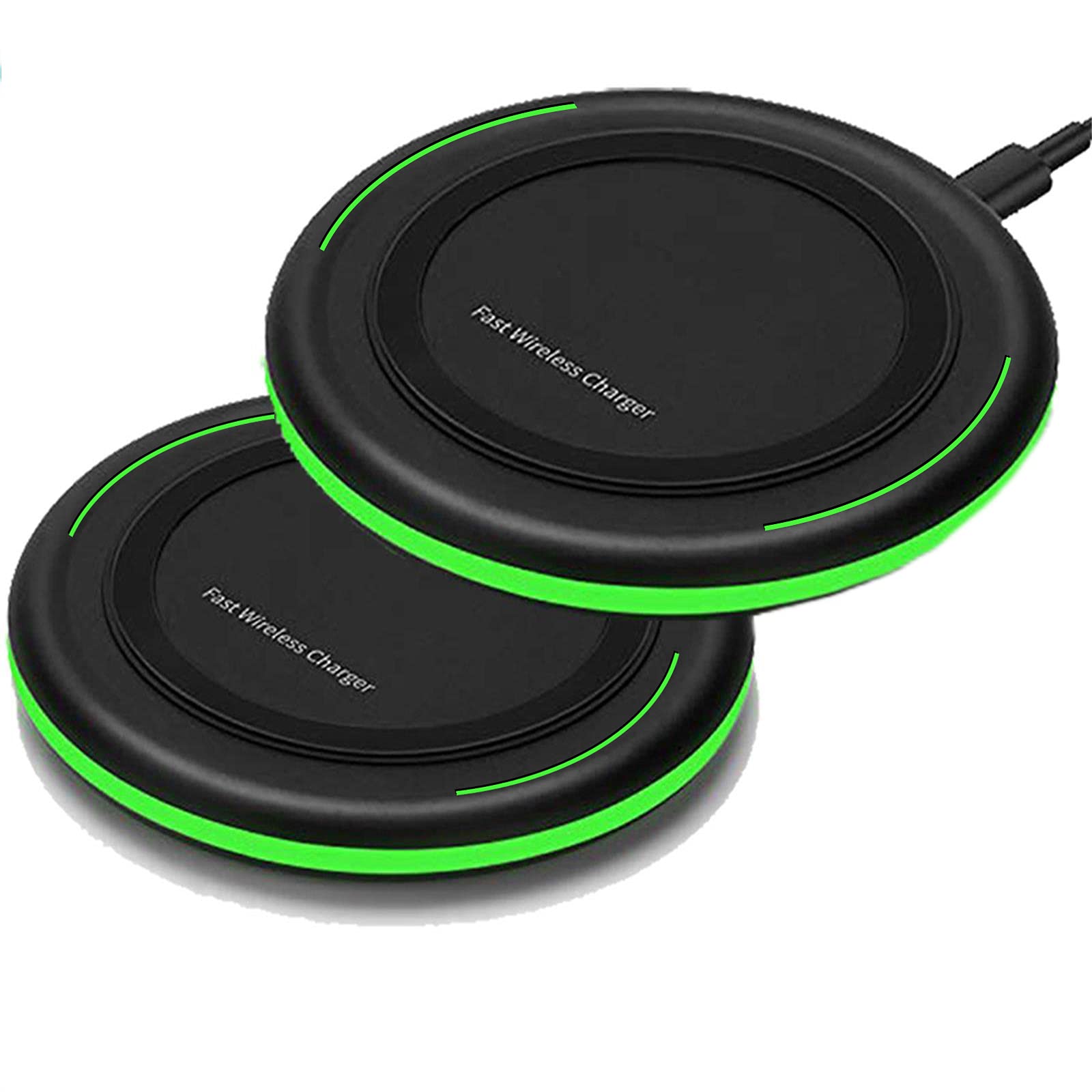 Wireless Charger 10W Qi Fast Wireless Charging Pad,7.5W Compatible With Iphone 11,11 Pro,11 Pro Max,Xs Max,Xr,Xs,X,8,8 Plus,10W