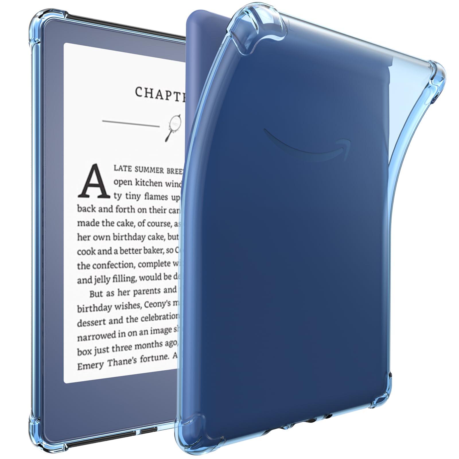Clear Case For 6.8'' Kindle Paperwhite 11Th Gen 2021 And Paperwhite Signature Edition Case,Soft And Flexible Tpu Shockproof Back