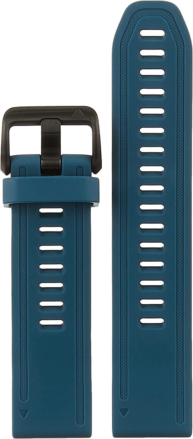 Garmin Quickfit Watch Band, Lakeside Blue Silicone, 20Mm