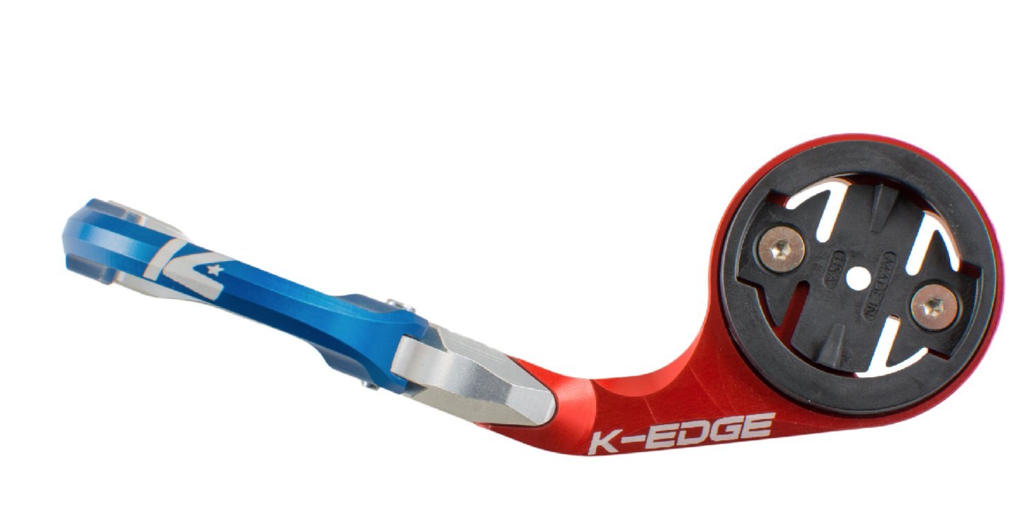 K Edge Garmin Race Mount (Blue/Red)