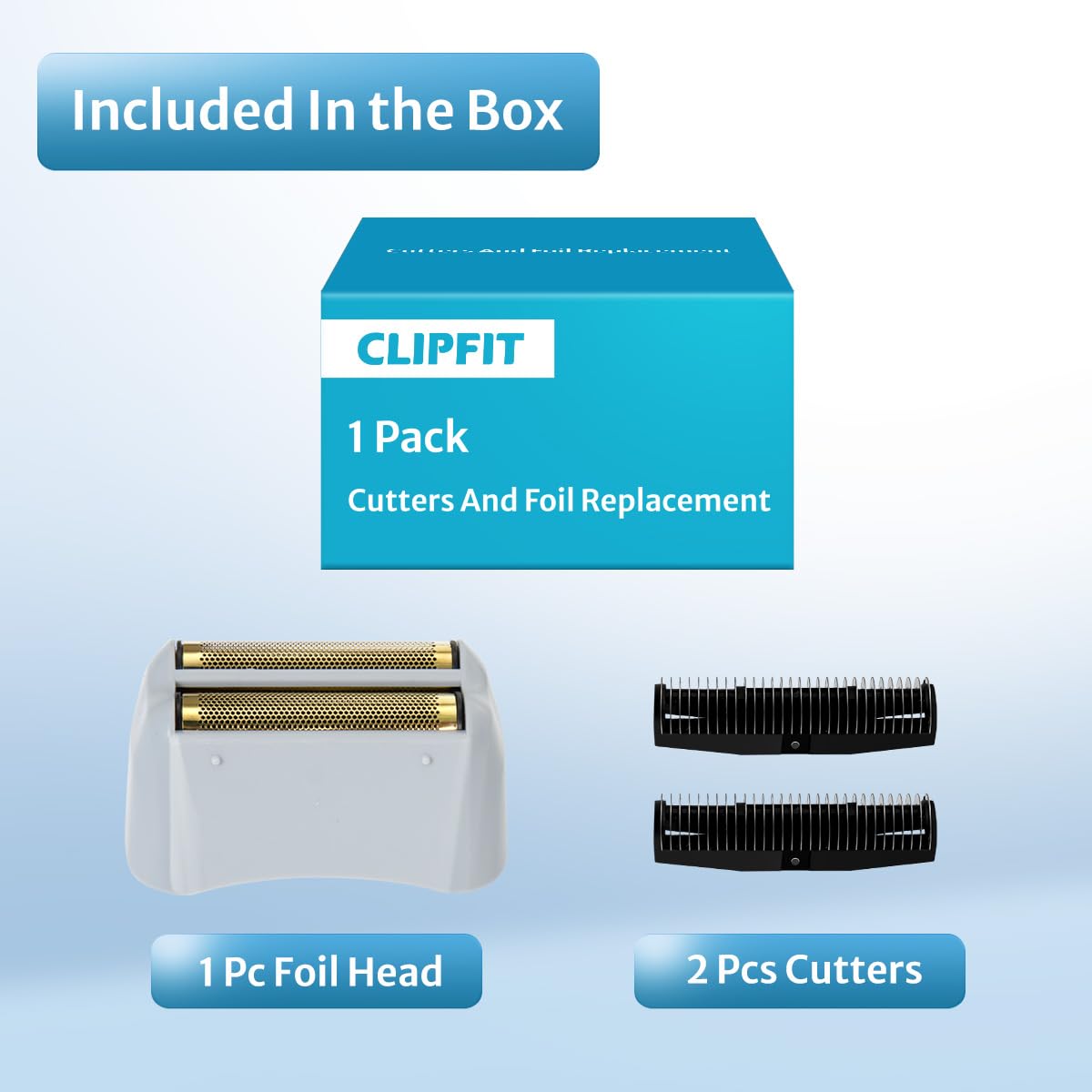 Foil Shaver Replacement Foil Fits For Andis Foil Shaver Ts1 (17150, 17235, 17220) And Ts2 (17200), 1Pack