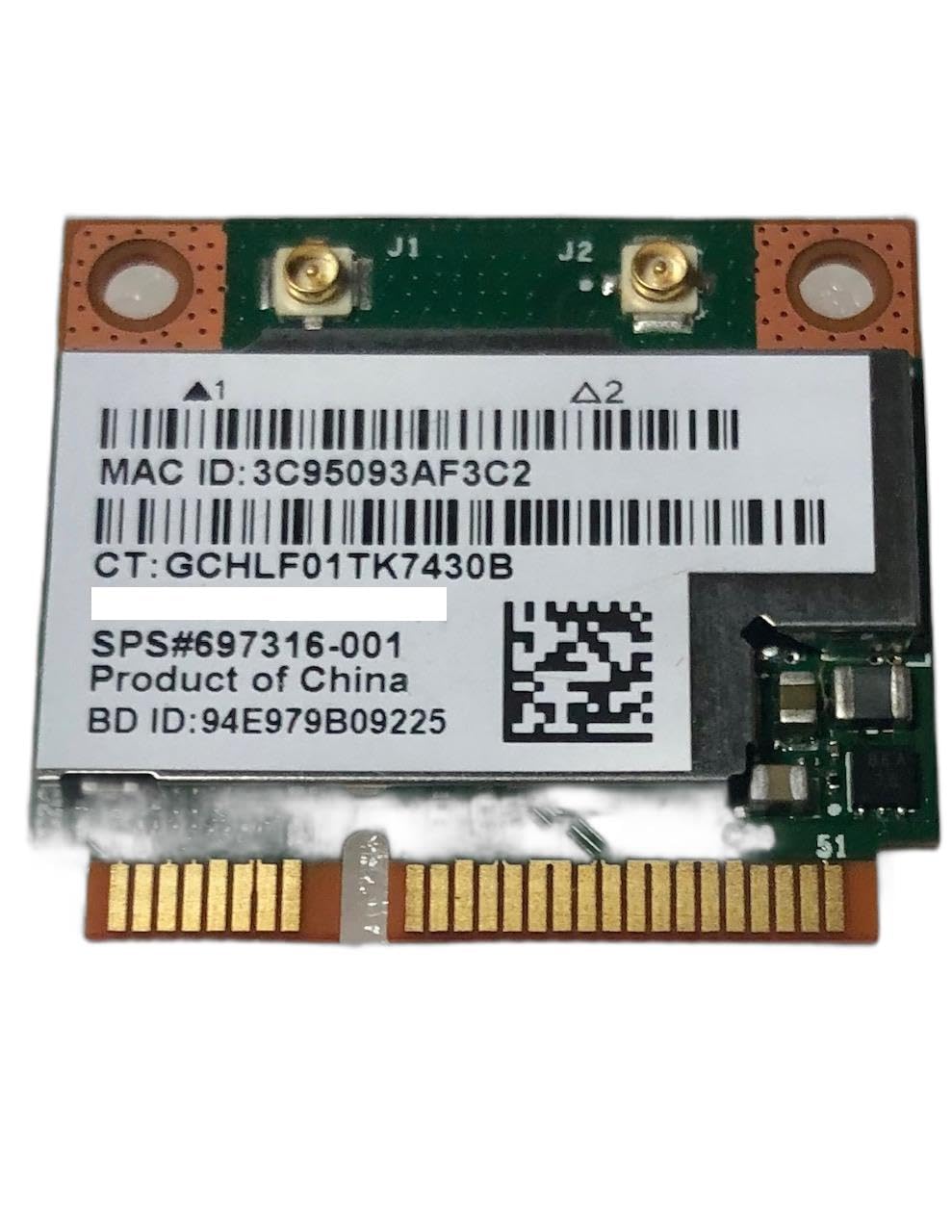 HP Combo 802.11 a/b/g/n WLAN Bluetooth 4.0 697316-001 666914-001