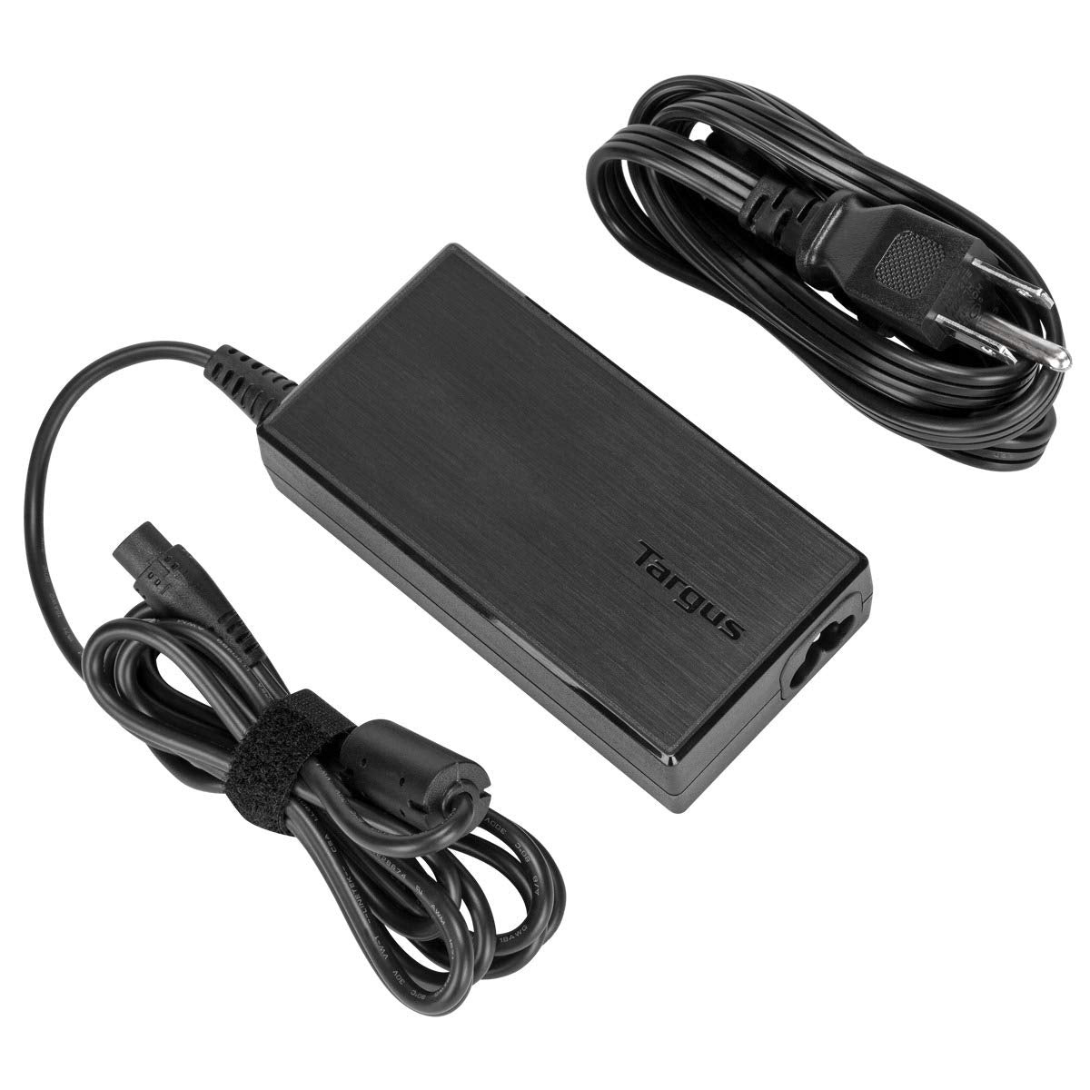Targus 90W Ac Semi-Slim Universal Laptop Charger With 6-Foot Cable, Includes 5 Power Tips Compatible With Major Brands: Acer, As