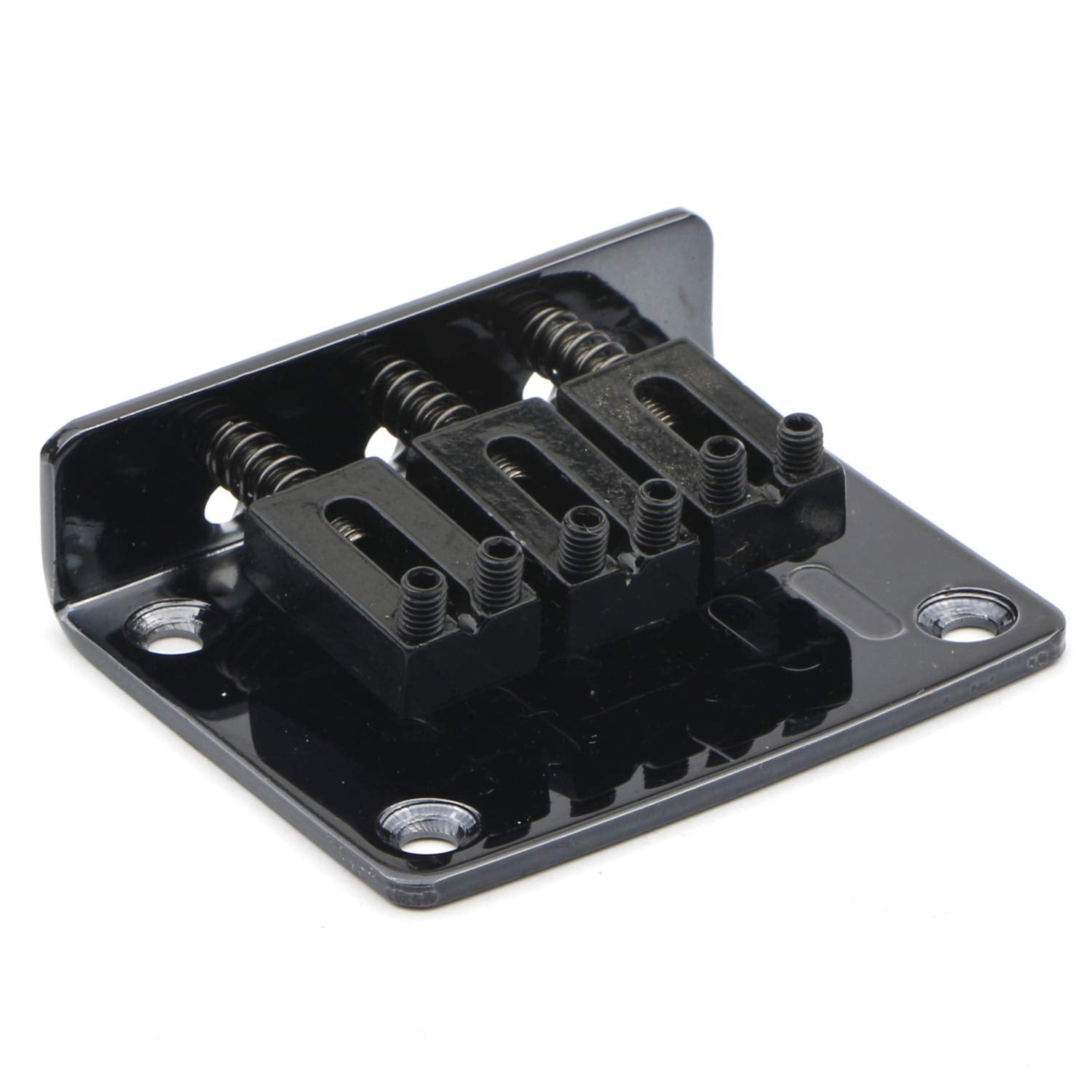 Swhmc Adjustable 3 String Guitar Tailpiece Hardtail Bridge For Cigar Box And Electric Guitar Replacement - Learn To Play Guitar