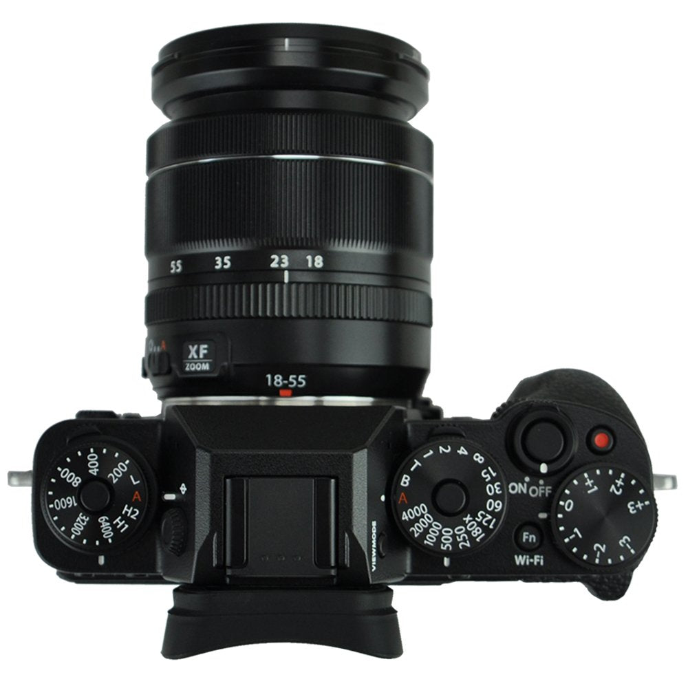 Jjc Ef-Xtl Soft Durable Silicone Eyecup Viewfinder For Fuji Fujifilm Gfx100 X-T1 X-T2 X-T3 Gfx-50S X-H1, Replaces Fujifilm Ec-Xt