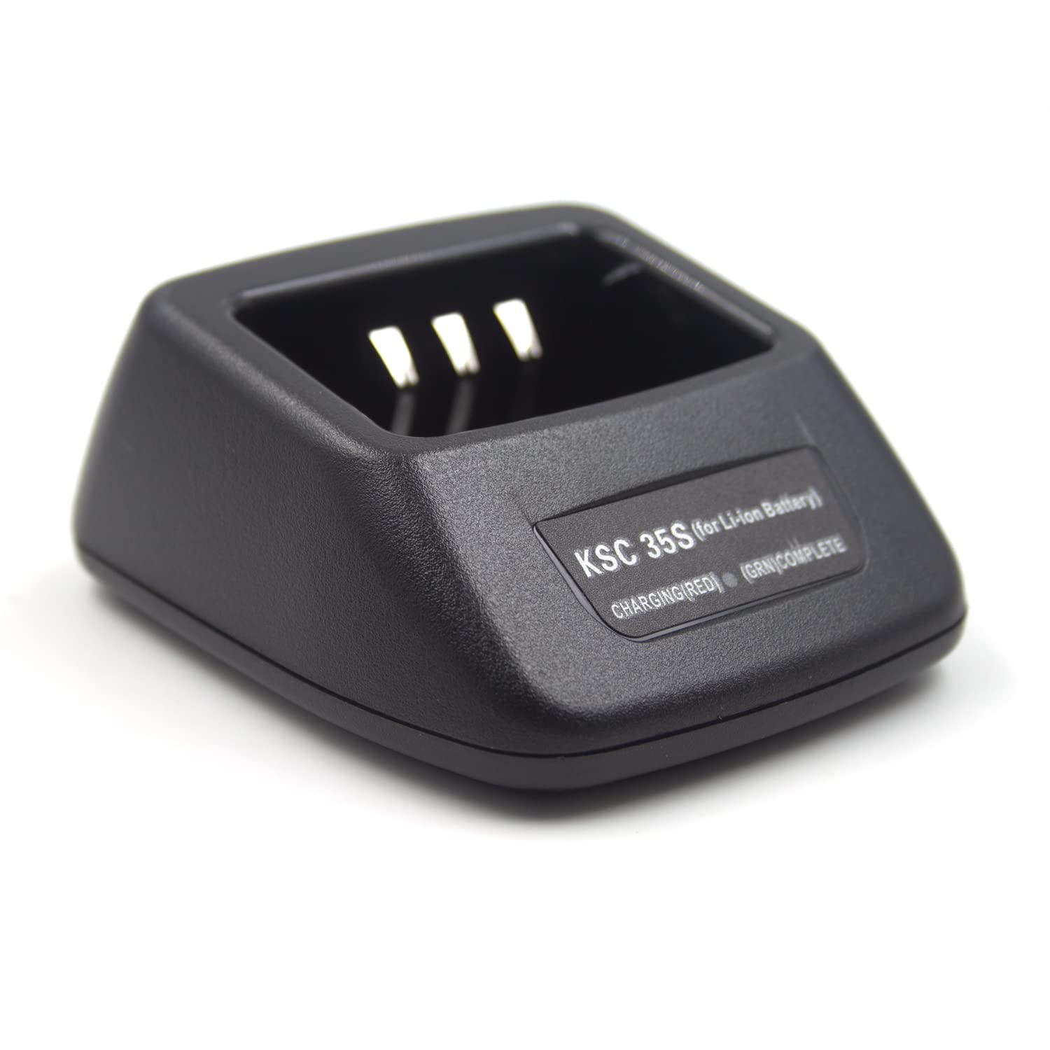 (2 Pack) Ksc 35S Rapid Quick Charger For Kenwood Radio Tk 2200 Tk 2200L Tk 2206 Tk 2202 Tk 2207 Tk 2207G Tk 3200 Tk 3200L Th K20 Th K20A Tk 2000 Tk 3000 Knb 45L Knb 63L Knb 65L Li Ion Battery