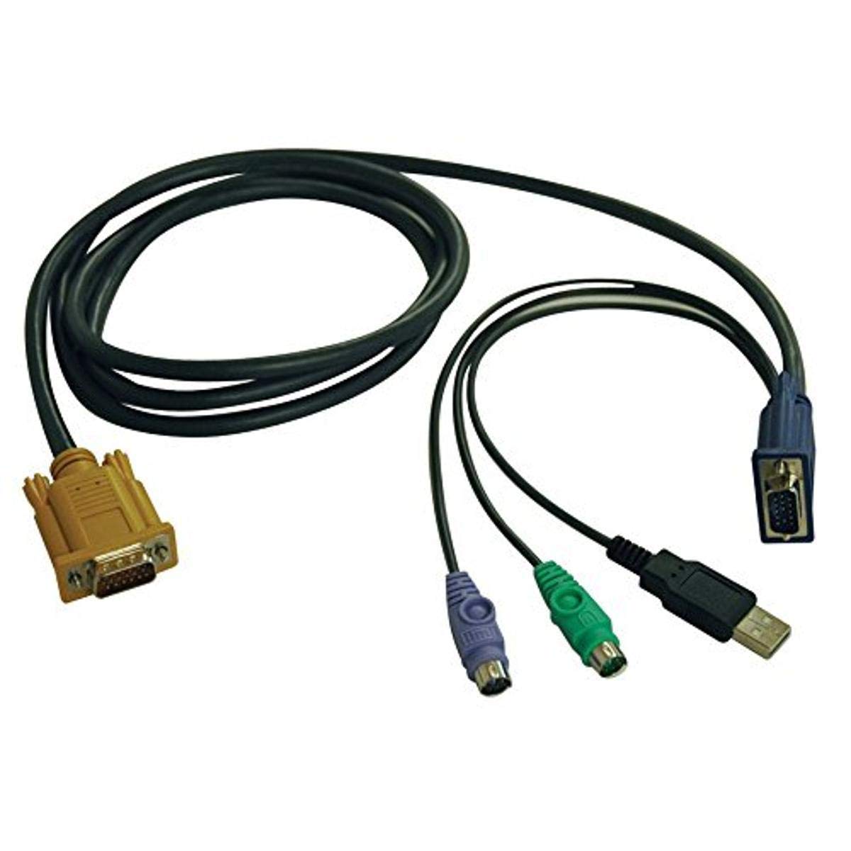 Tripp Lite 6Ft Kvm Switch Usb/Ps2 Combo Cable For B020 U08/U16 And B022 U16 Kvms (P778 006)
