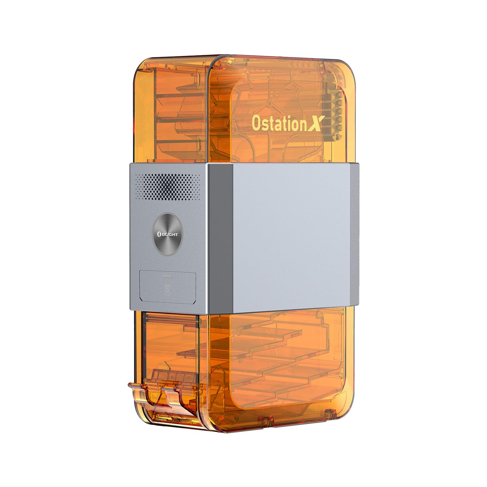 OLlGHT Ostation X Battery Charger Exclusively for NiMH AA Rechargeable Batteries, 3 in 1 Automatic Design for Charging Testing &