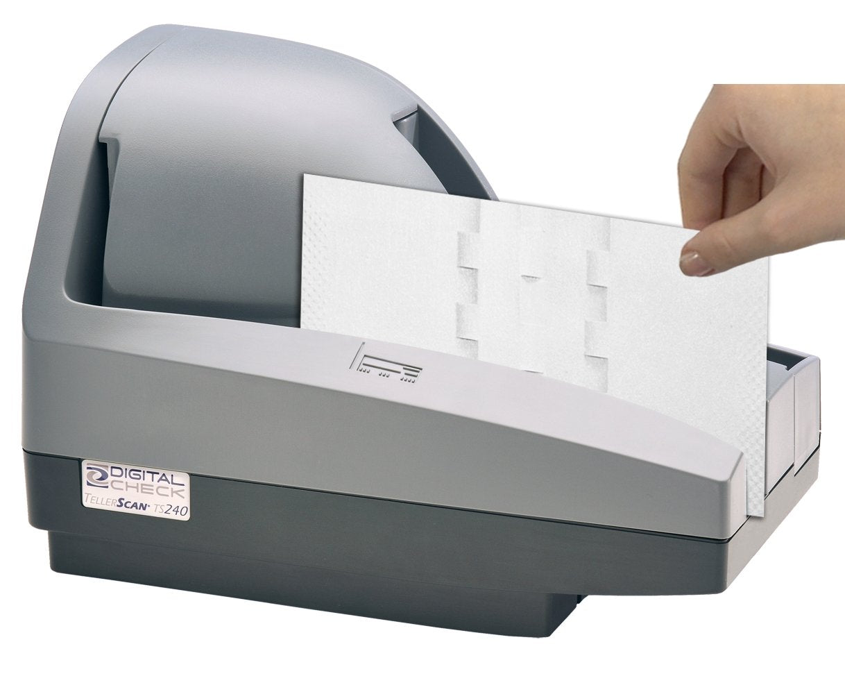 Digital Check Scanner Cleaning Card Featuring Waffletechnology